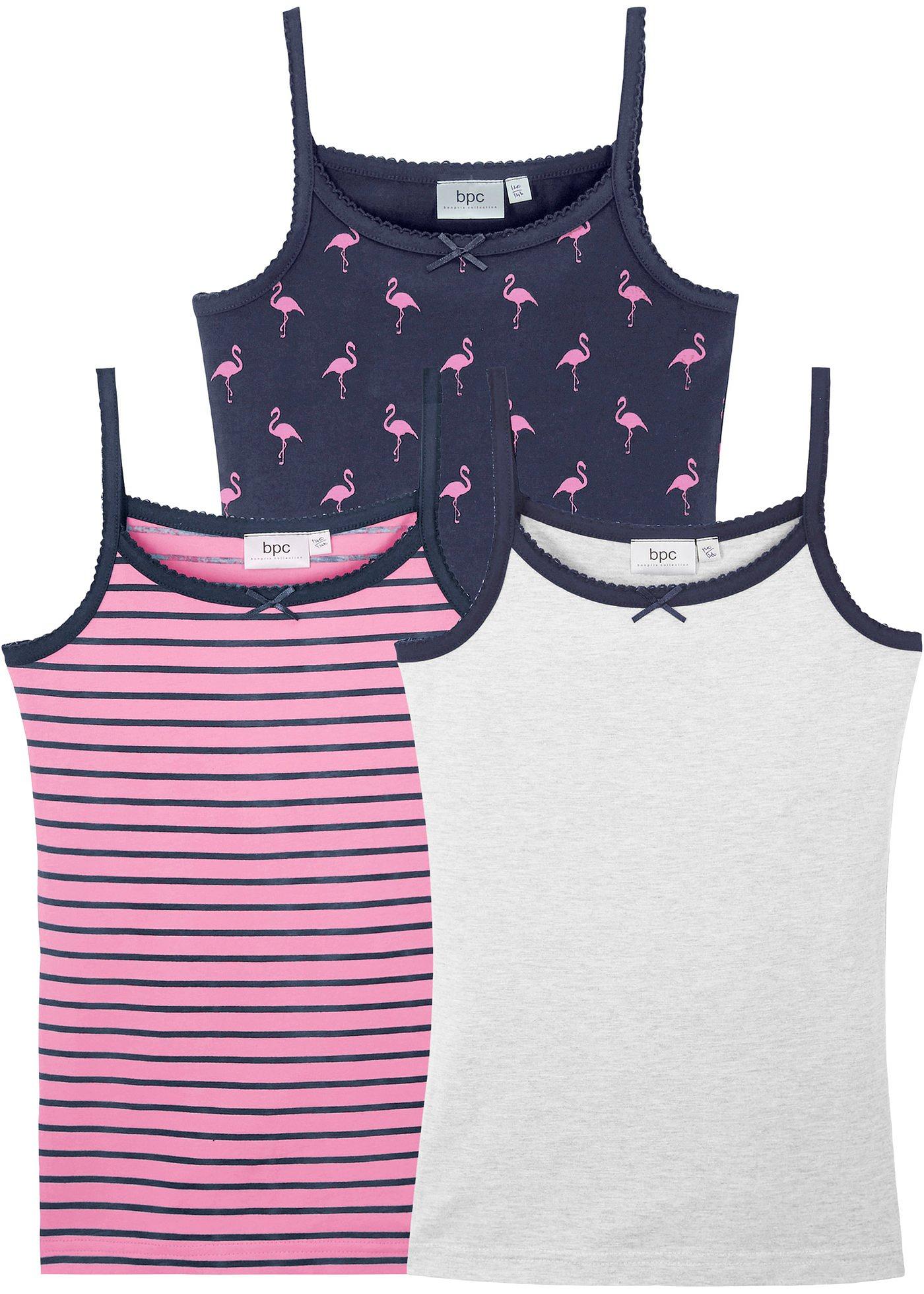 Lot de 3 tricots de peau fille