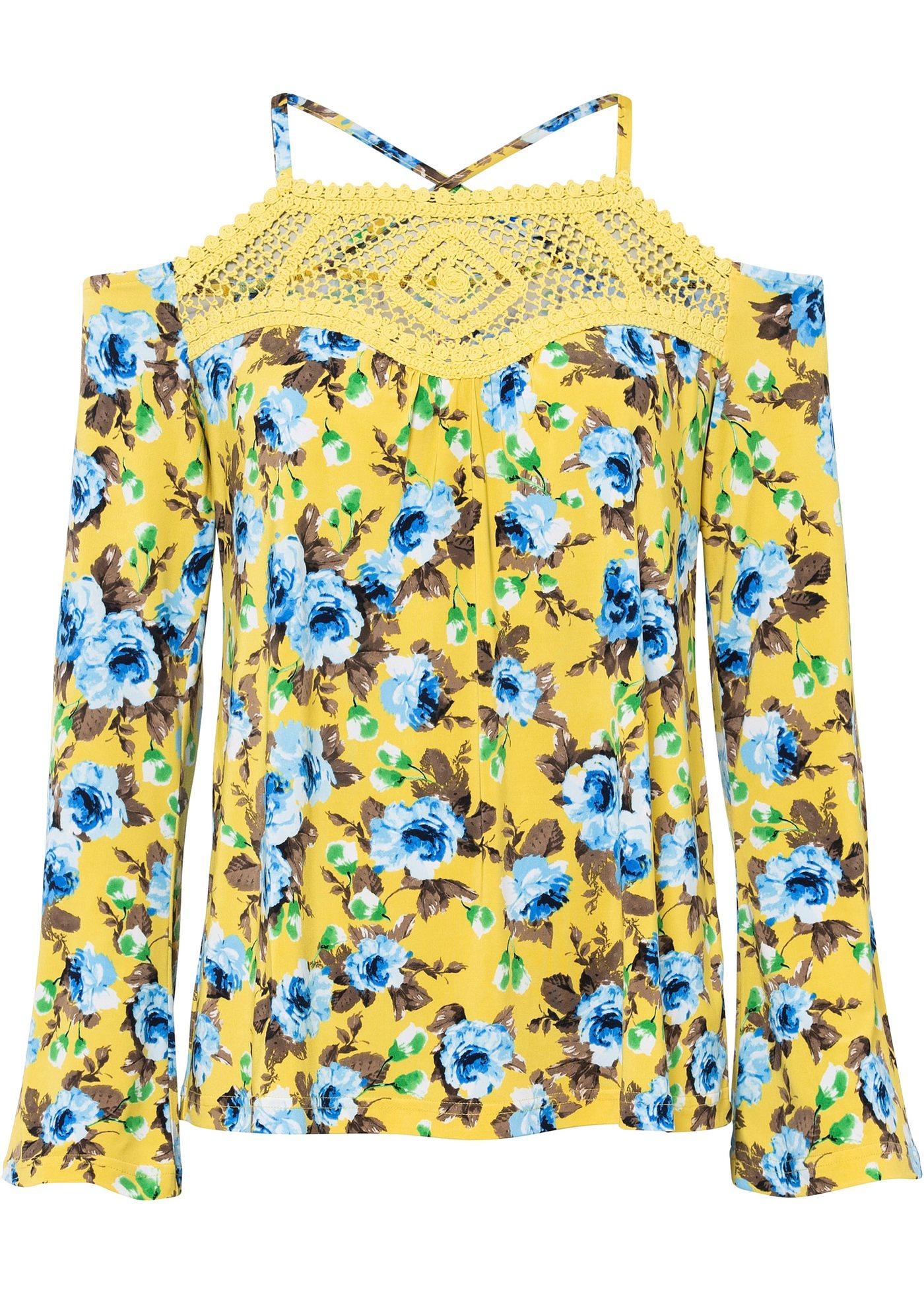 T-shirt à dentelle crochet