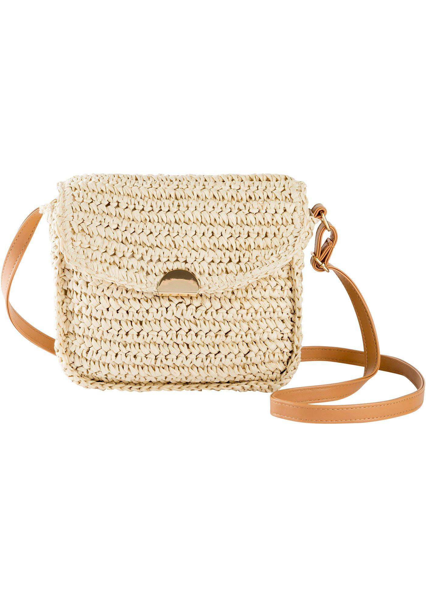 Sac à bandoulière en paille