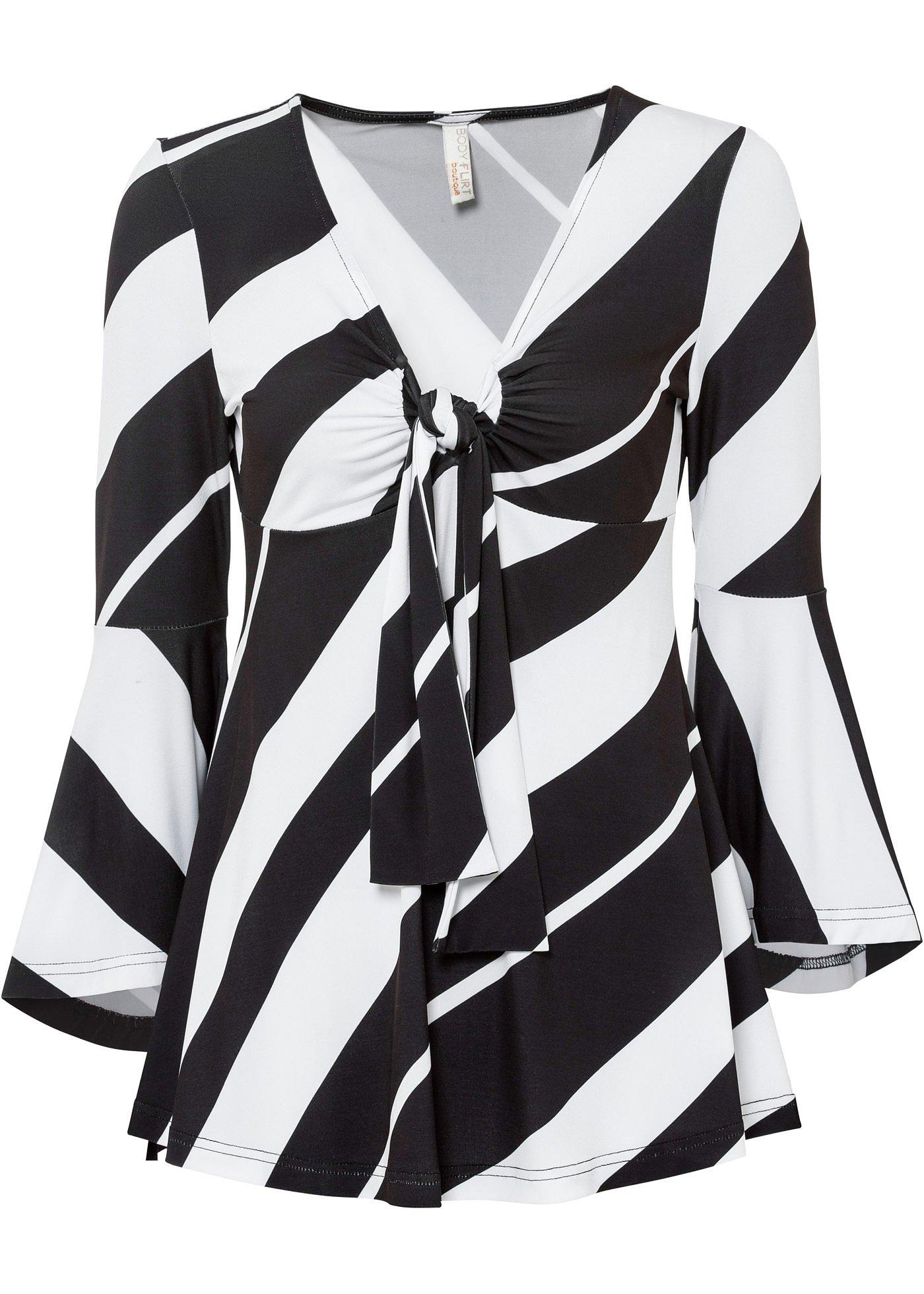 T-shirt à manches trompette