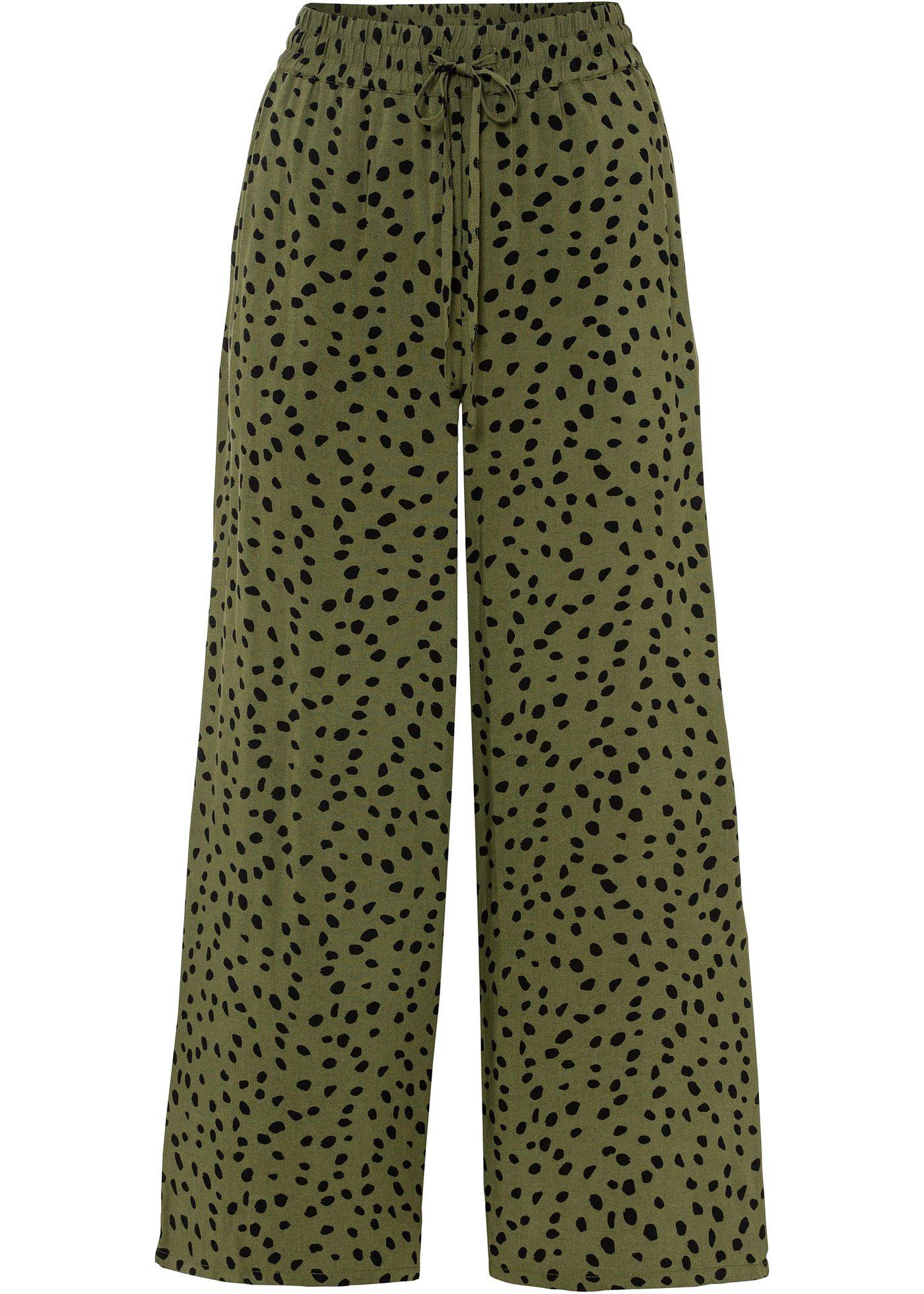 Jupe-culotte imprimée en viscose durable