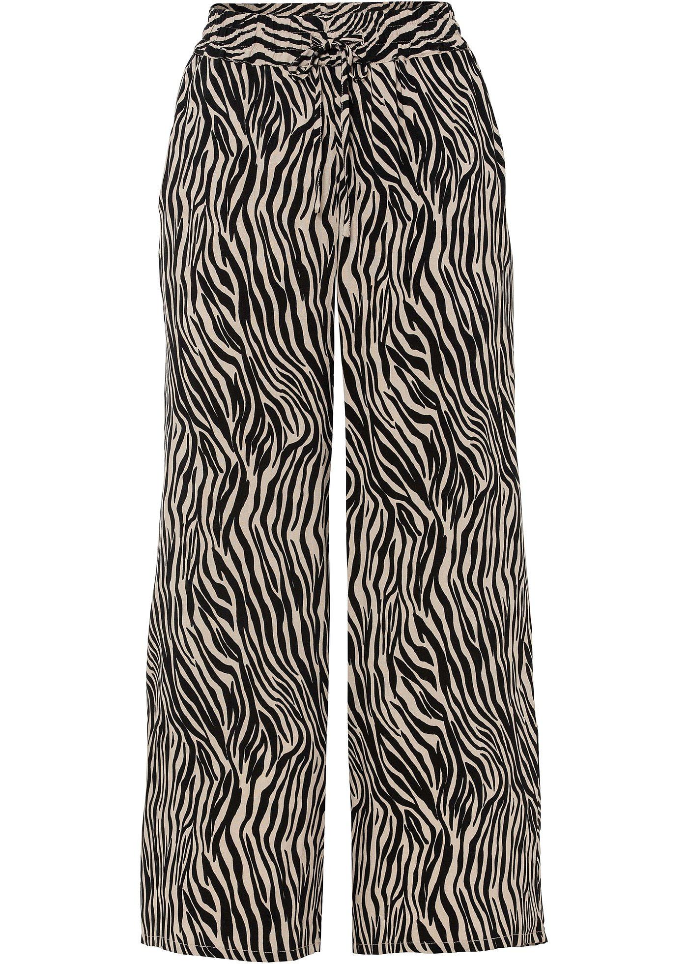 Image de Jupe-culotte imprimée en viscose