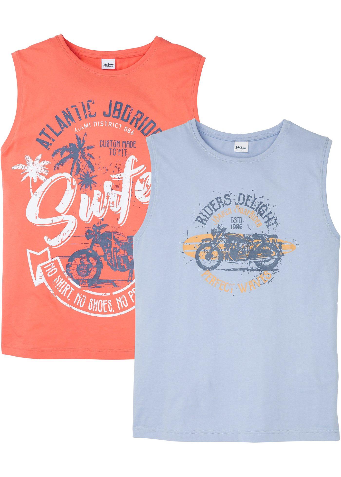 Lot de 2 débardeurs marcel