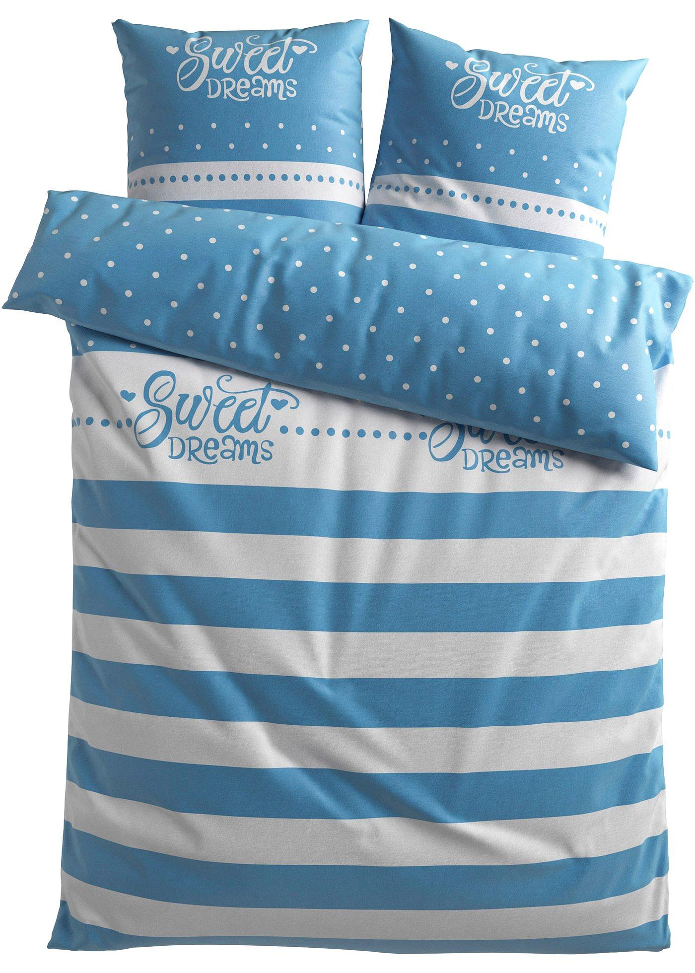 Parure de lit à rayures