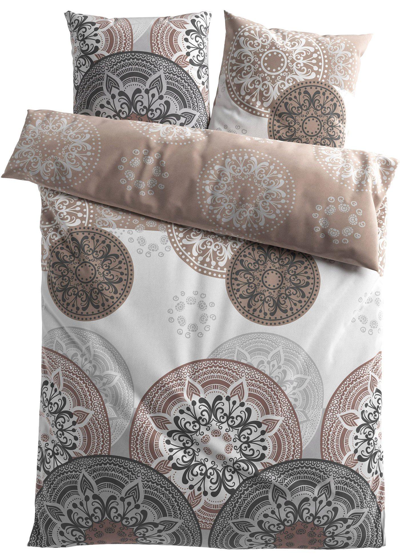 Parure de lit à motif ornement