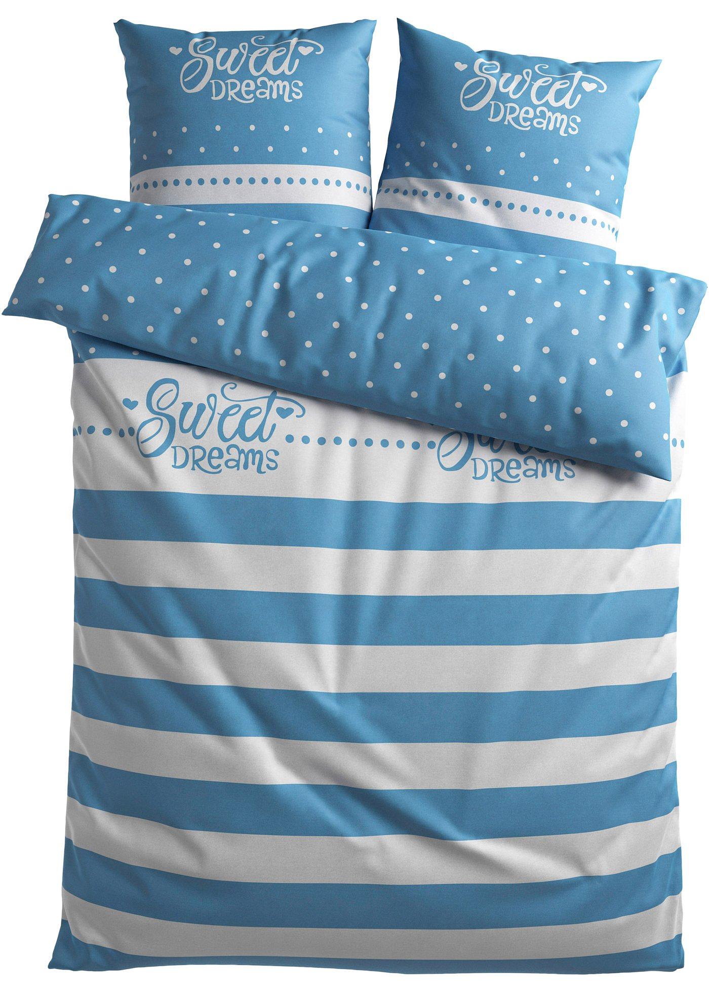 Parure de lit à rayures