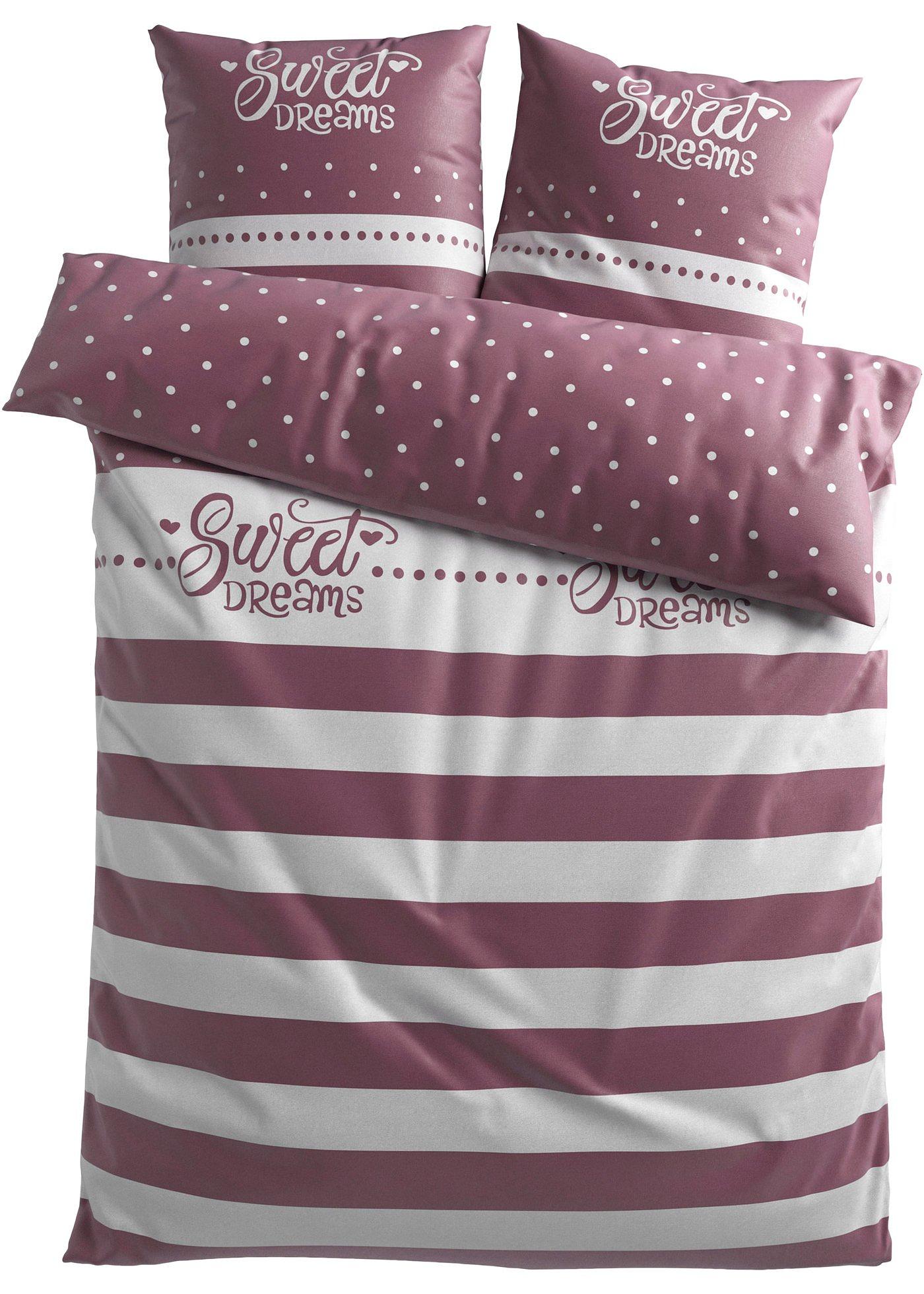 Parure de lit à rayures