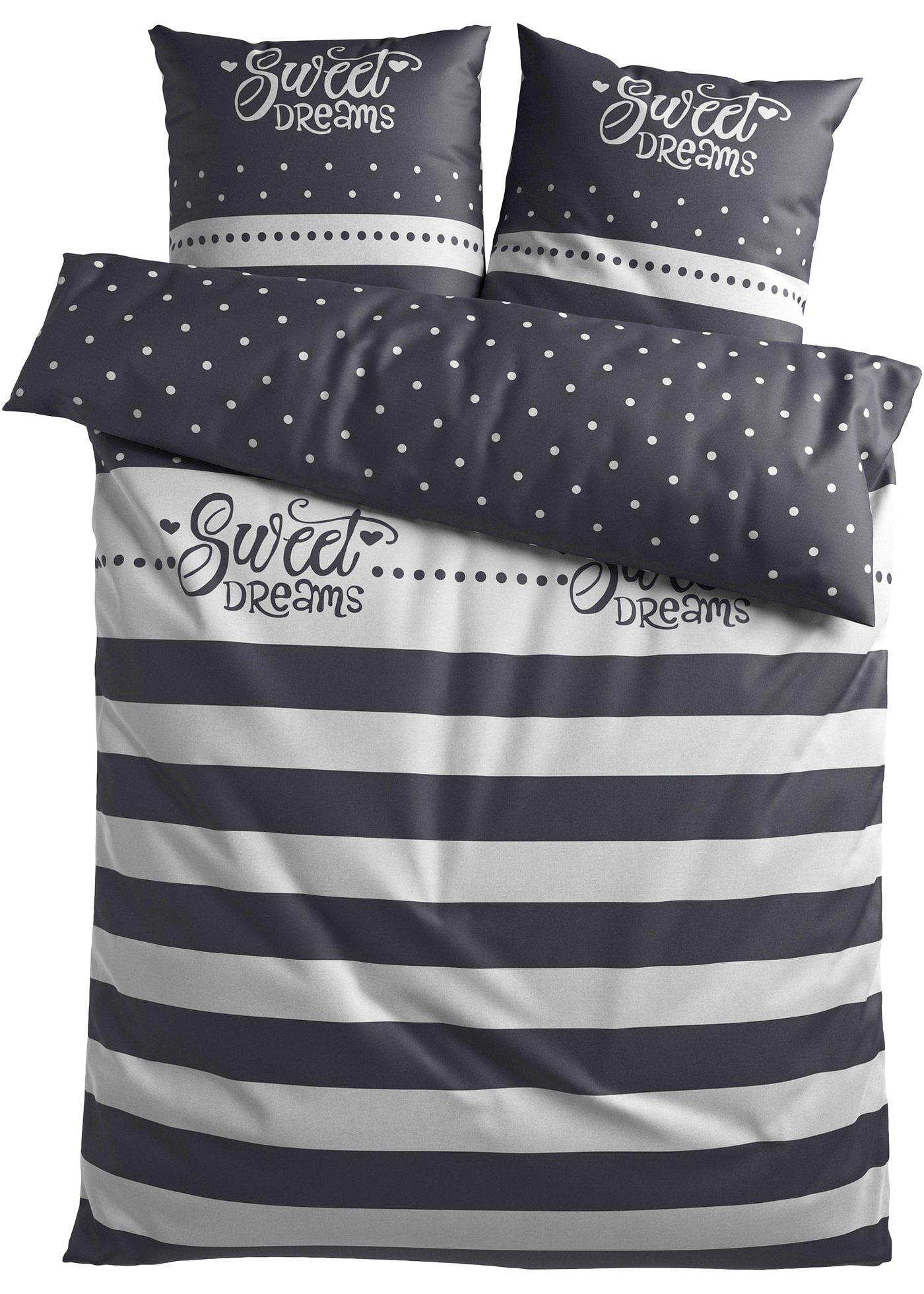 Parure de lit à rayures