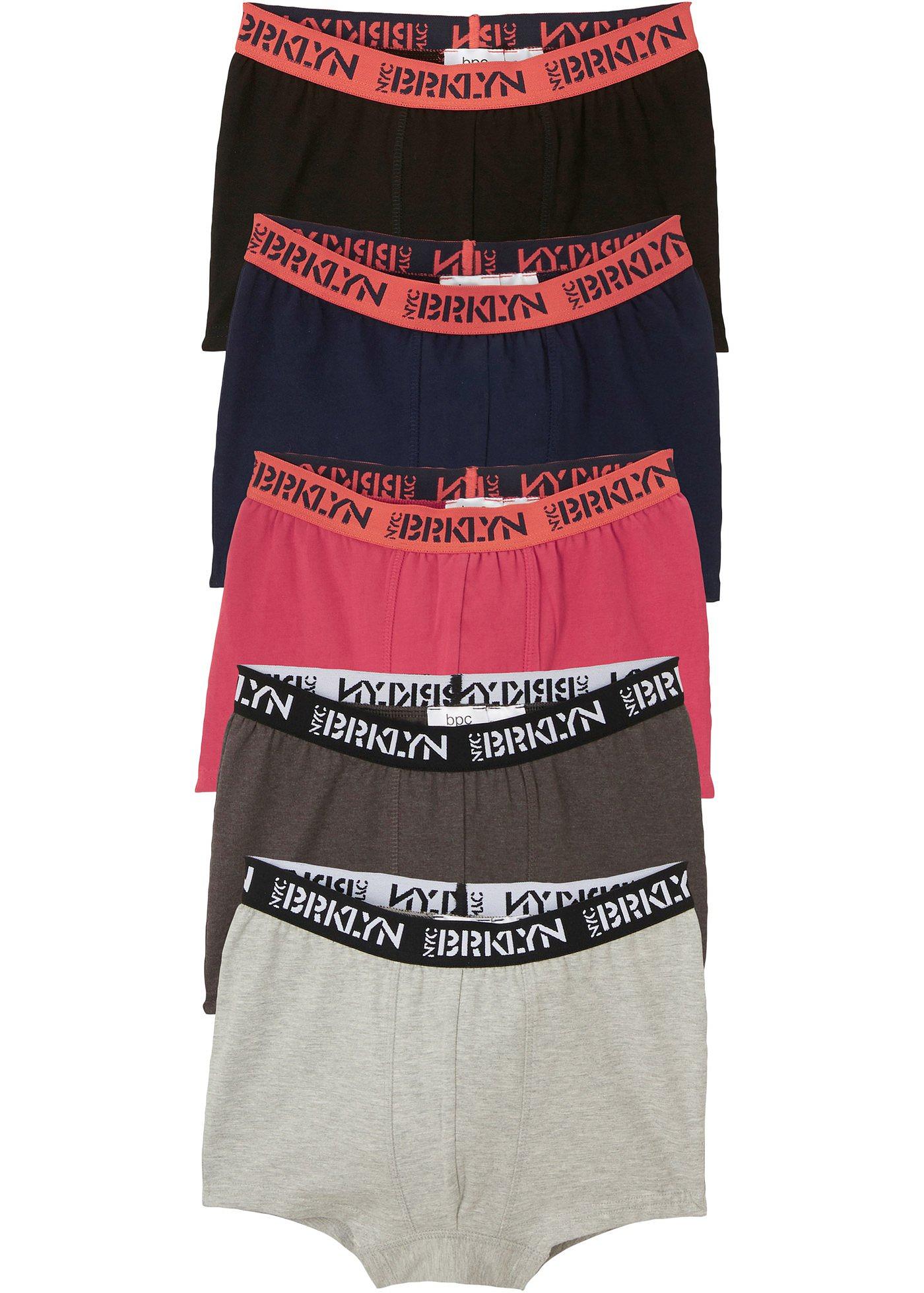 Lot de 5 boxers garçon