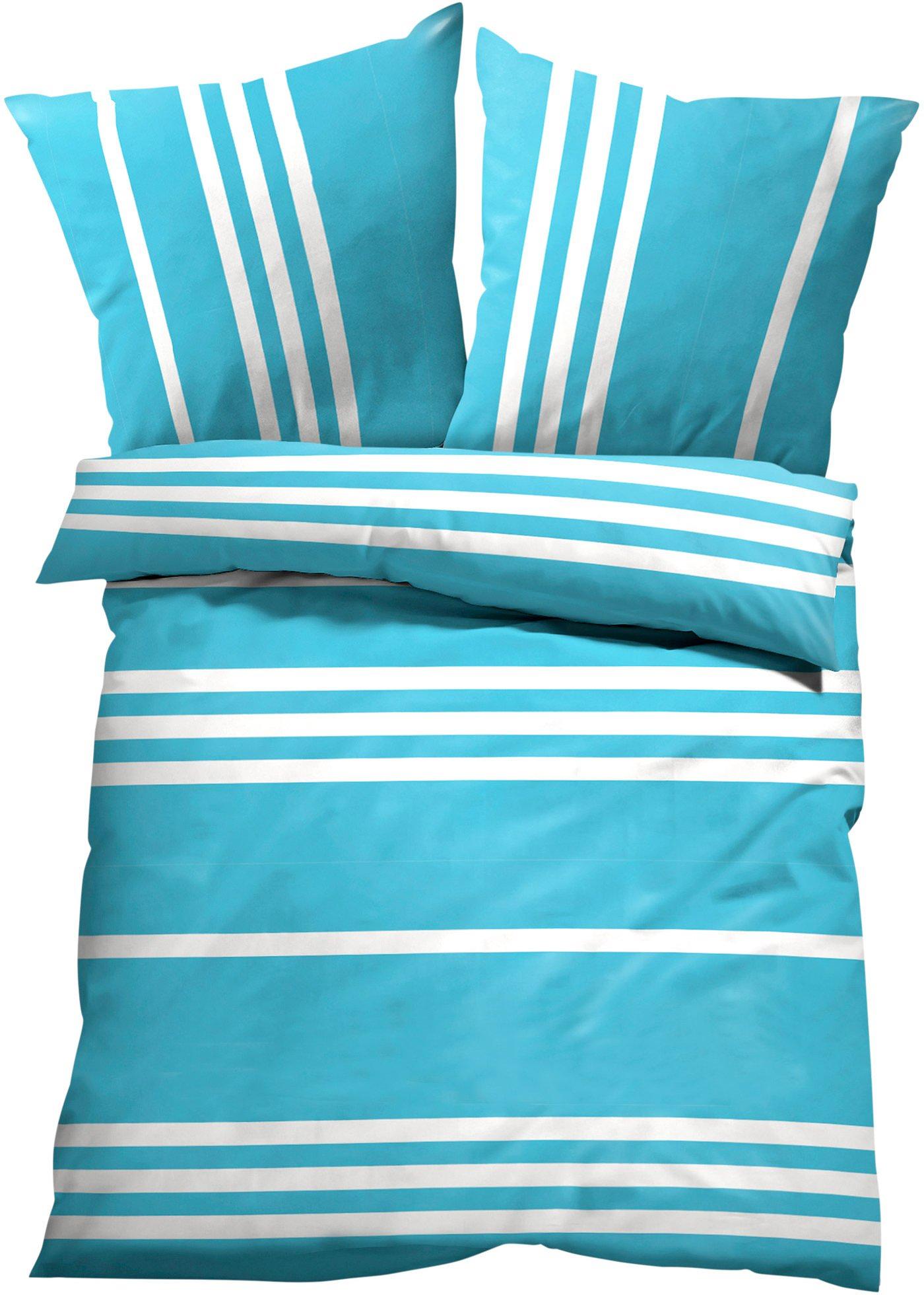 Parure de lit à rayures