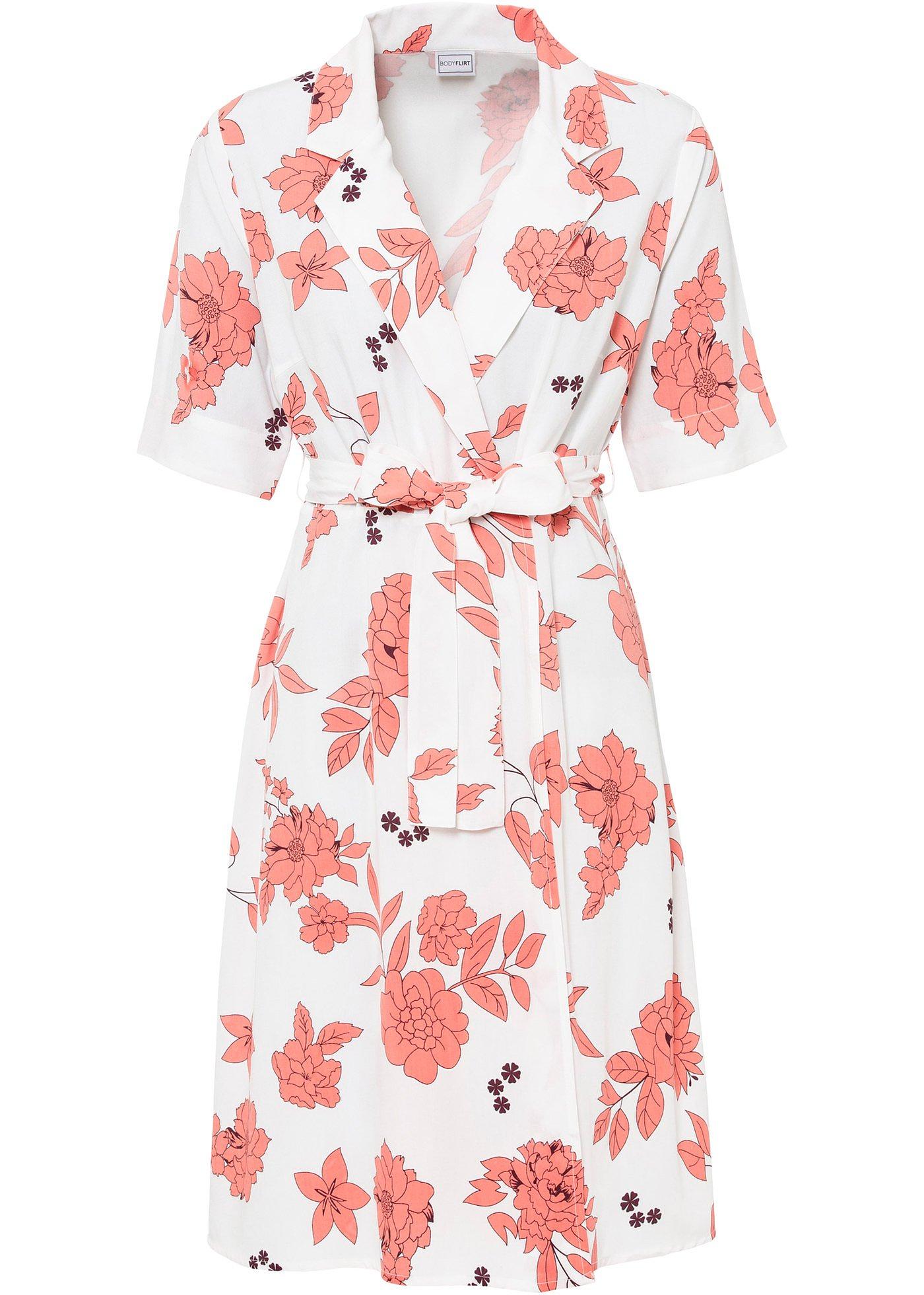 Robe portefeuille à imprimé floral