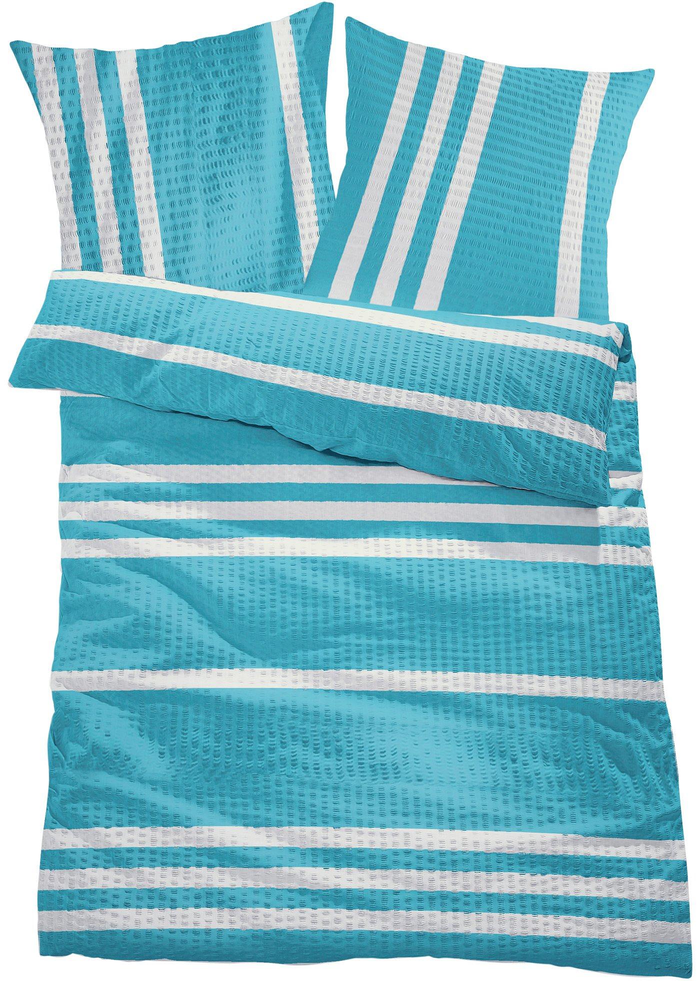 Parure de lit à rayures