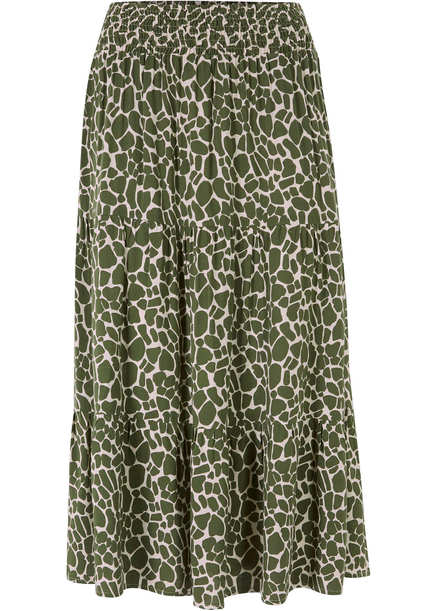 Jupe étagée en LENZING™ ECOVERO™