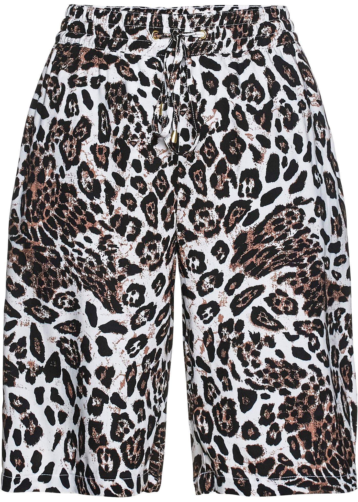 Bermuda taille extensible en viscose