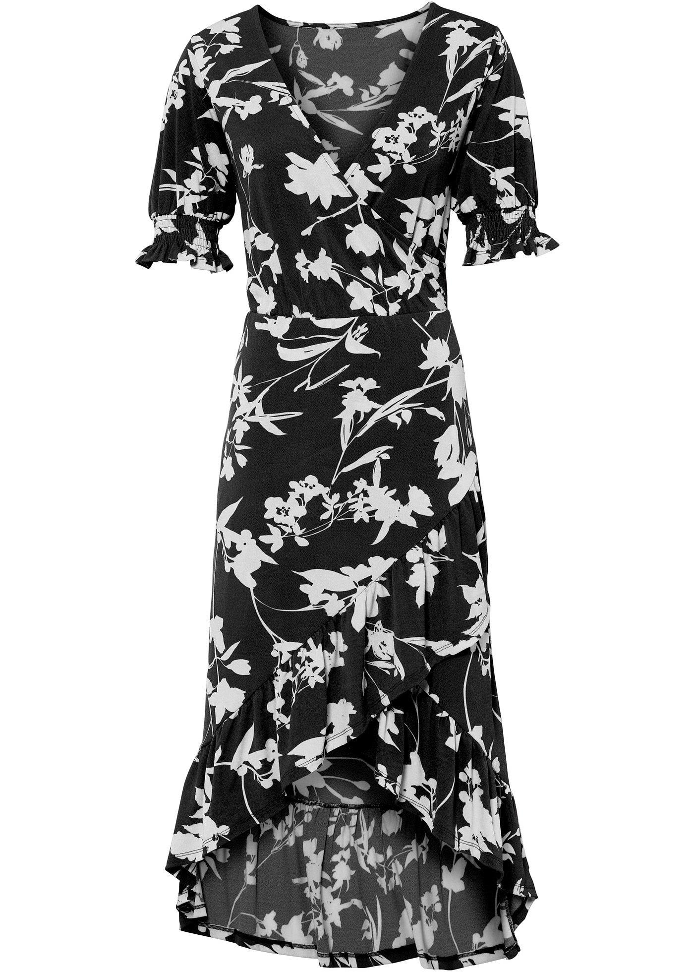 Robe midi imprimée