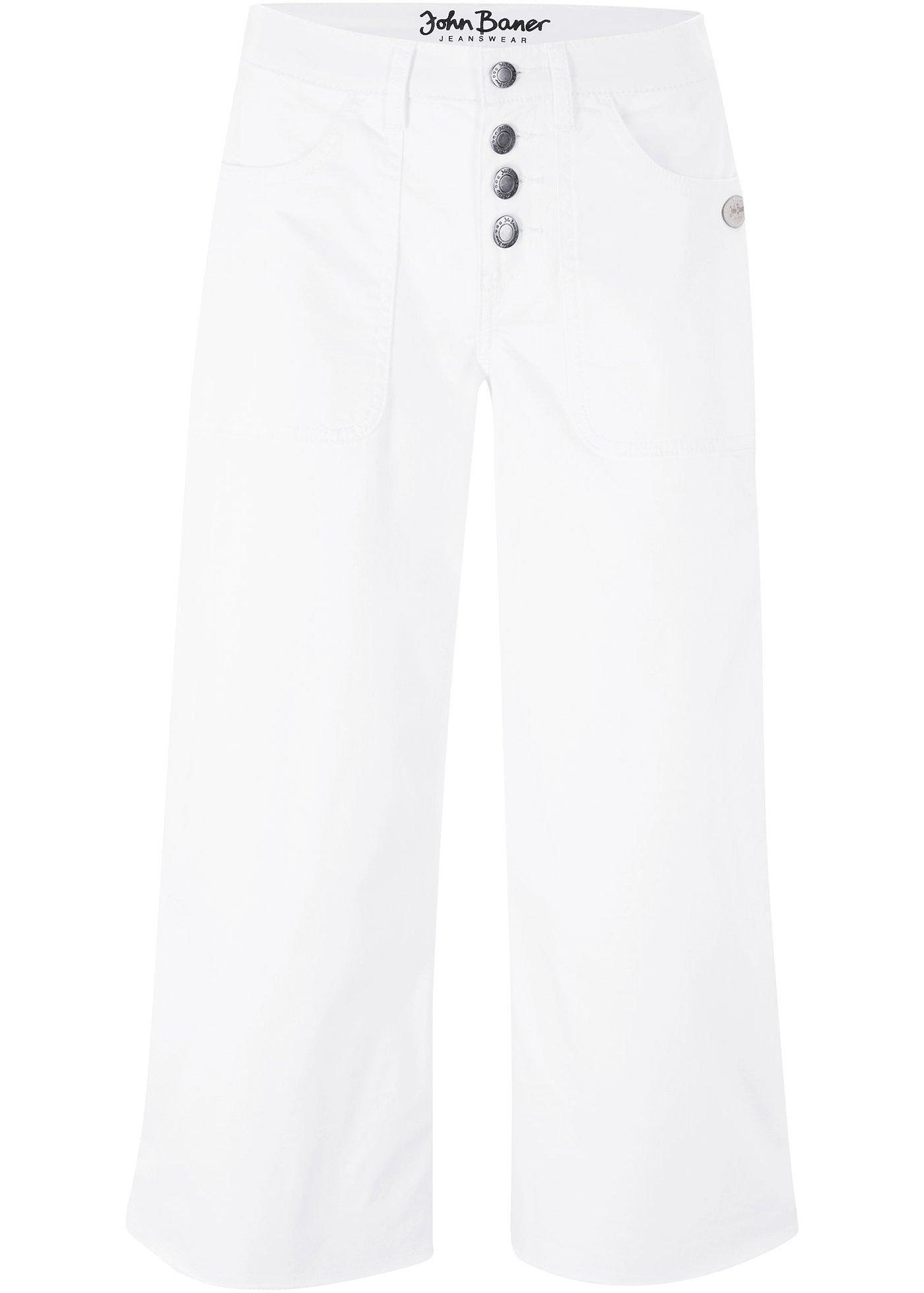 Jupe-culotte en jean 3/4