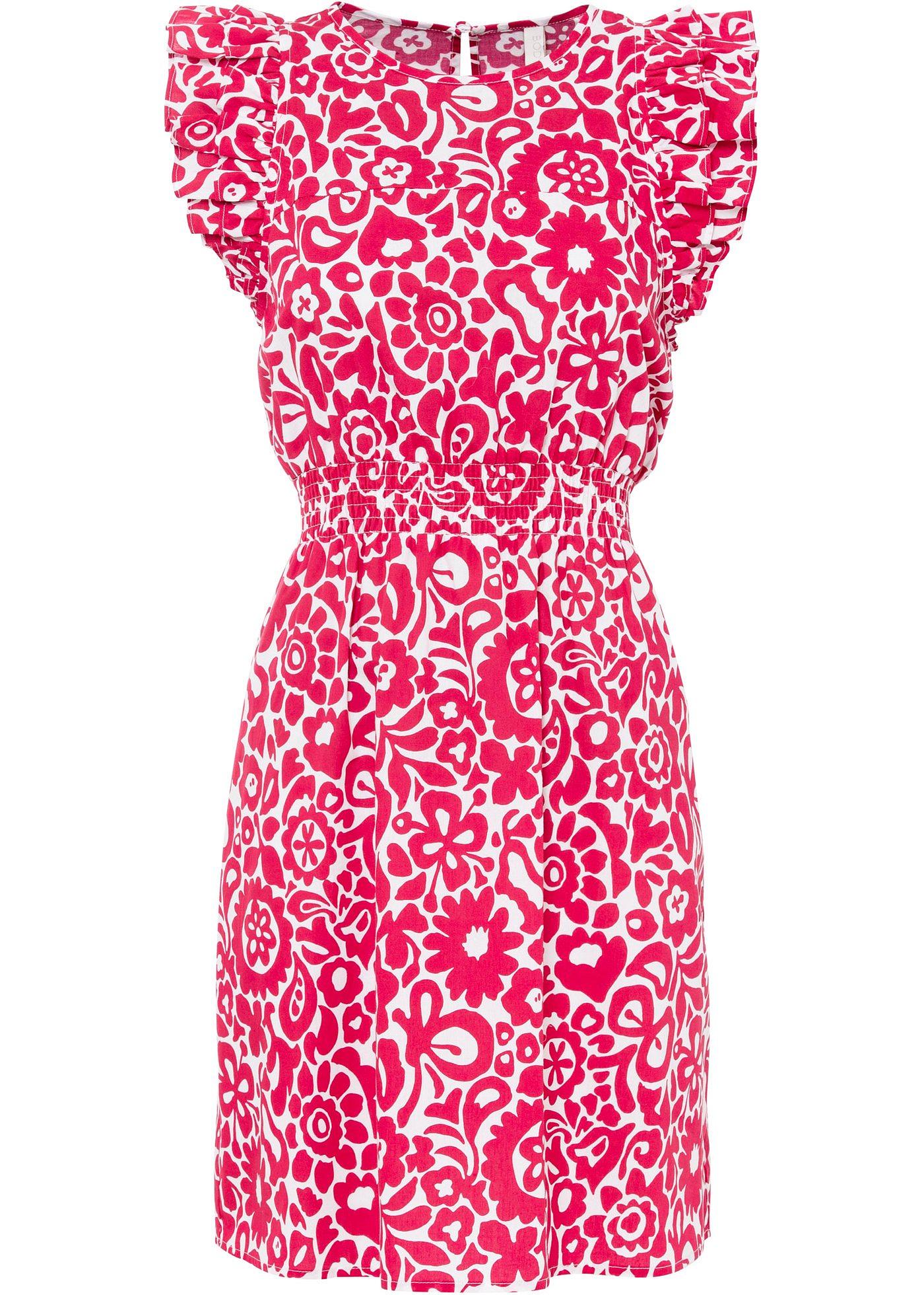 Robe à manches papillon