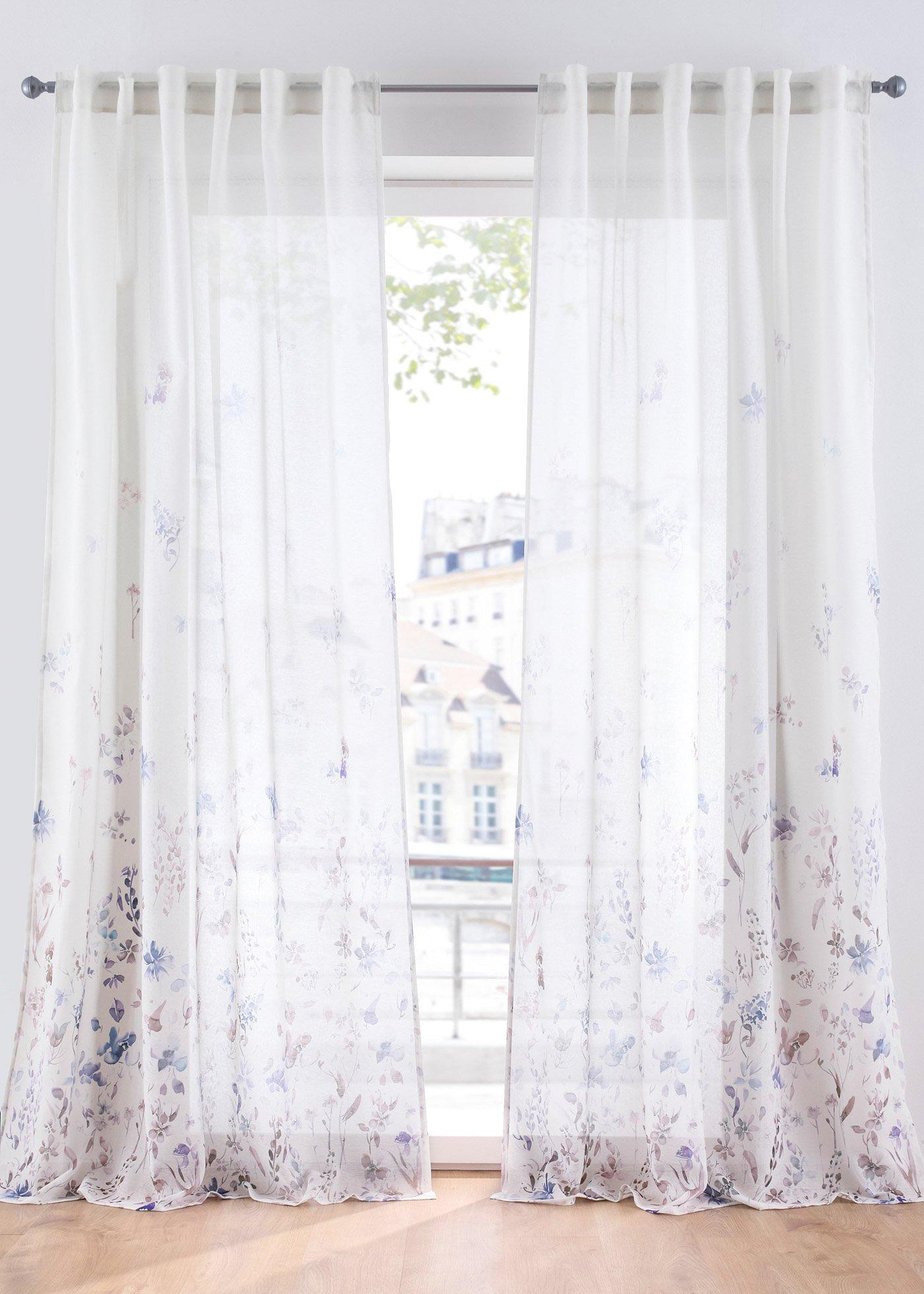 Voilage avec polyester recyclé (1 pce.)