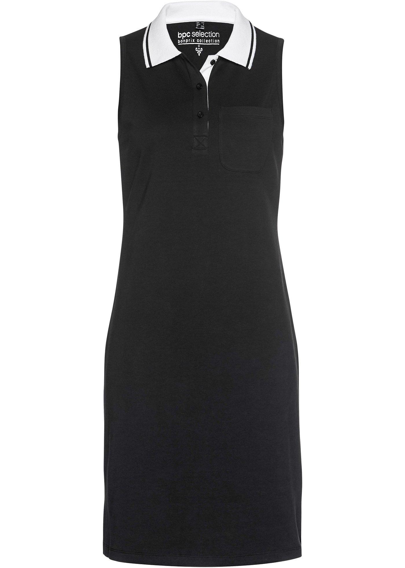 Robe polo sans manches