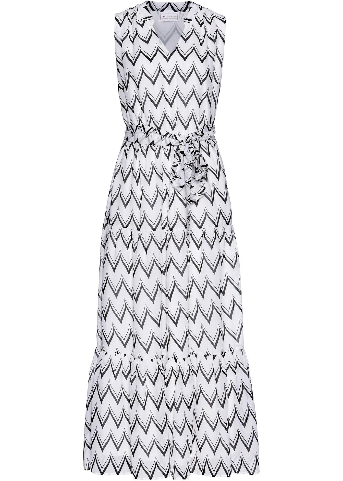 Robe avec ceinture à nouer