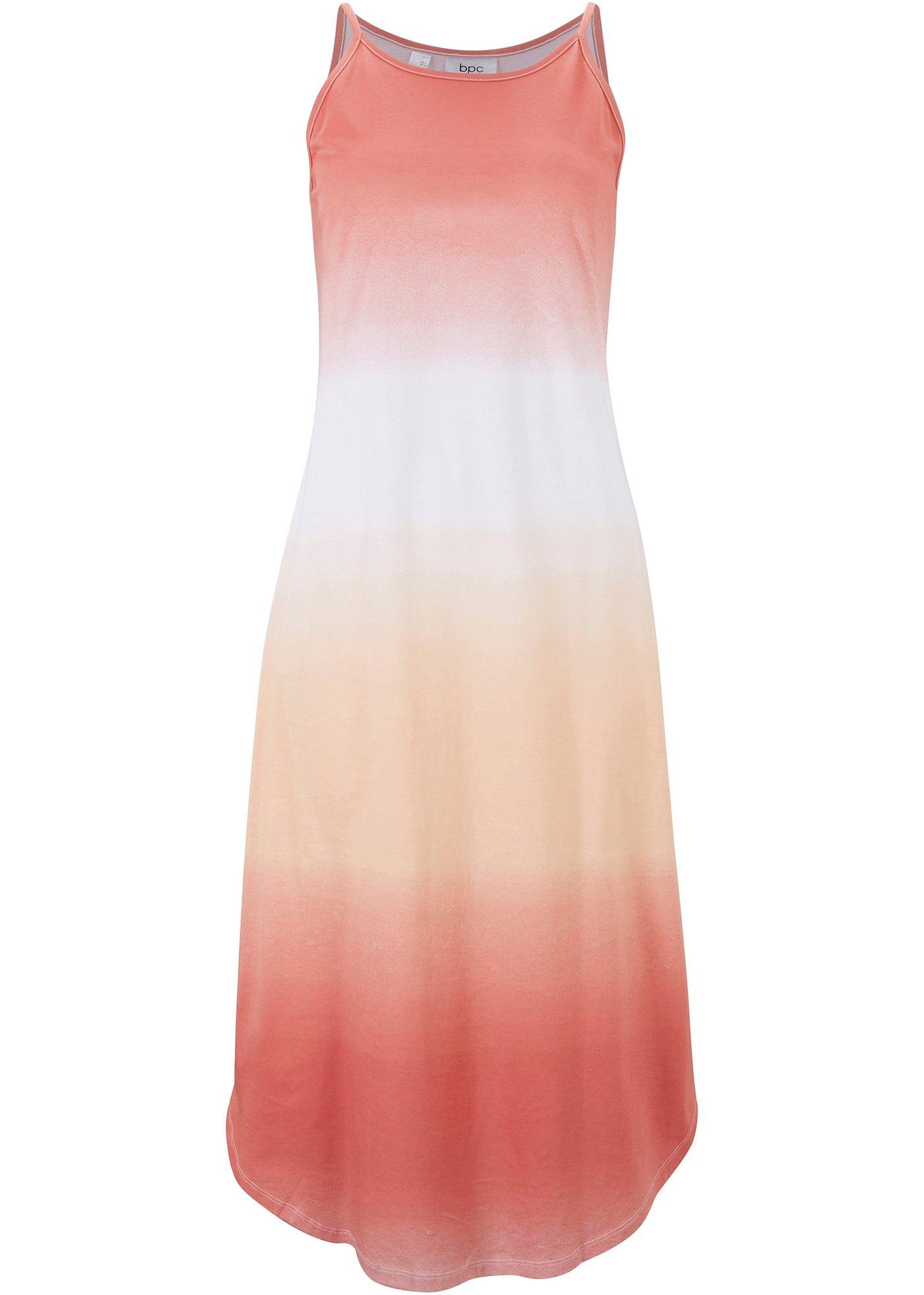 Robe midi avec dégradé de couleur