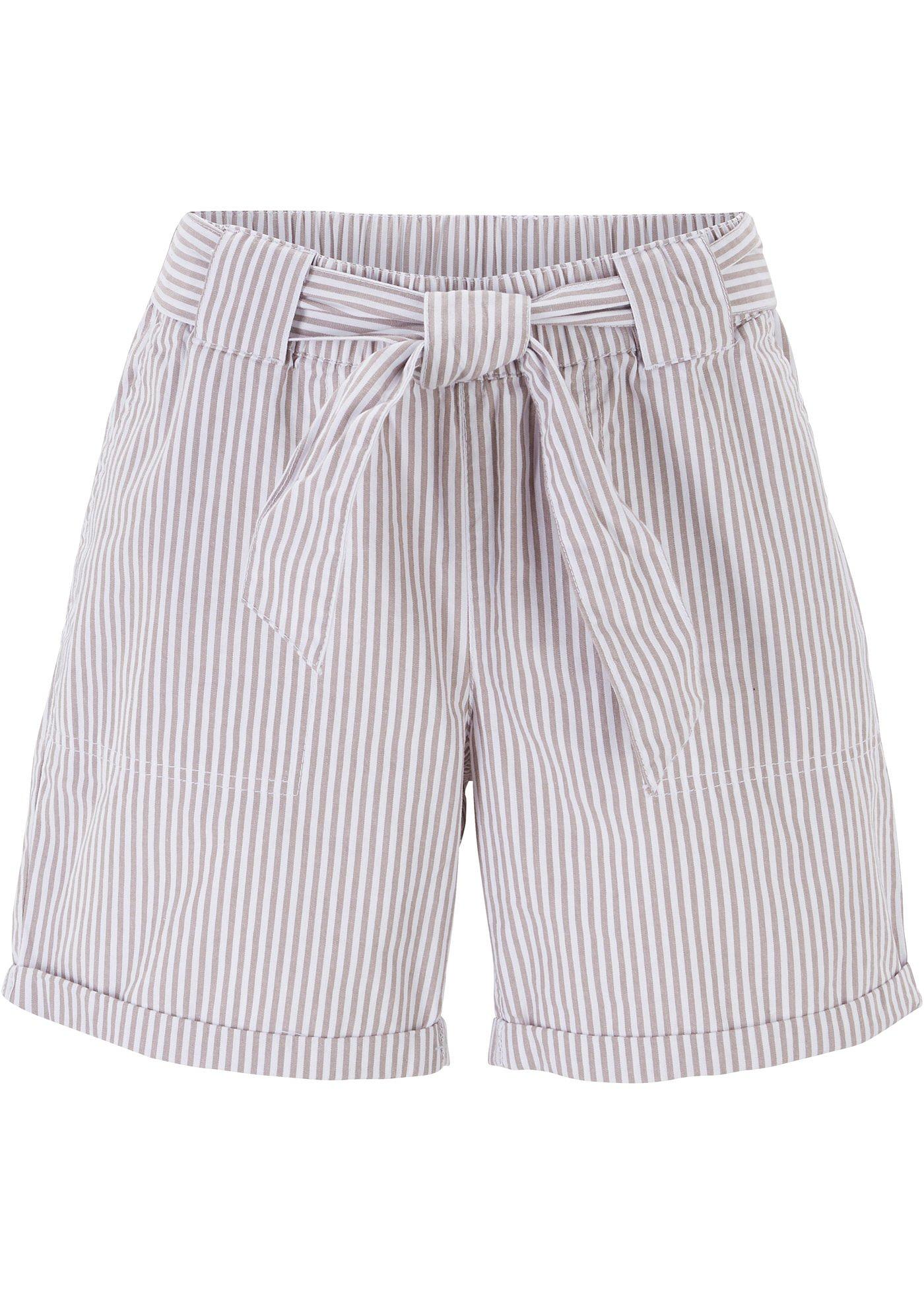 Short paper bag rayé