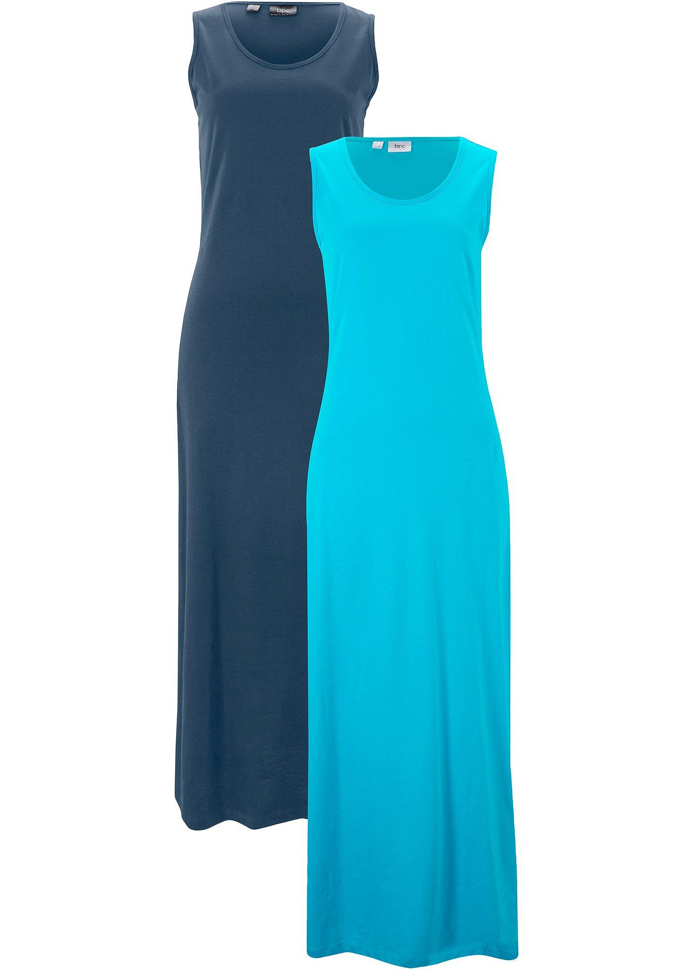 Image de Lot de 2 robes longues coton