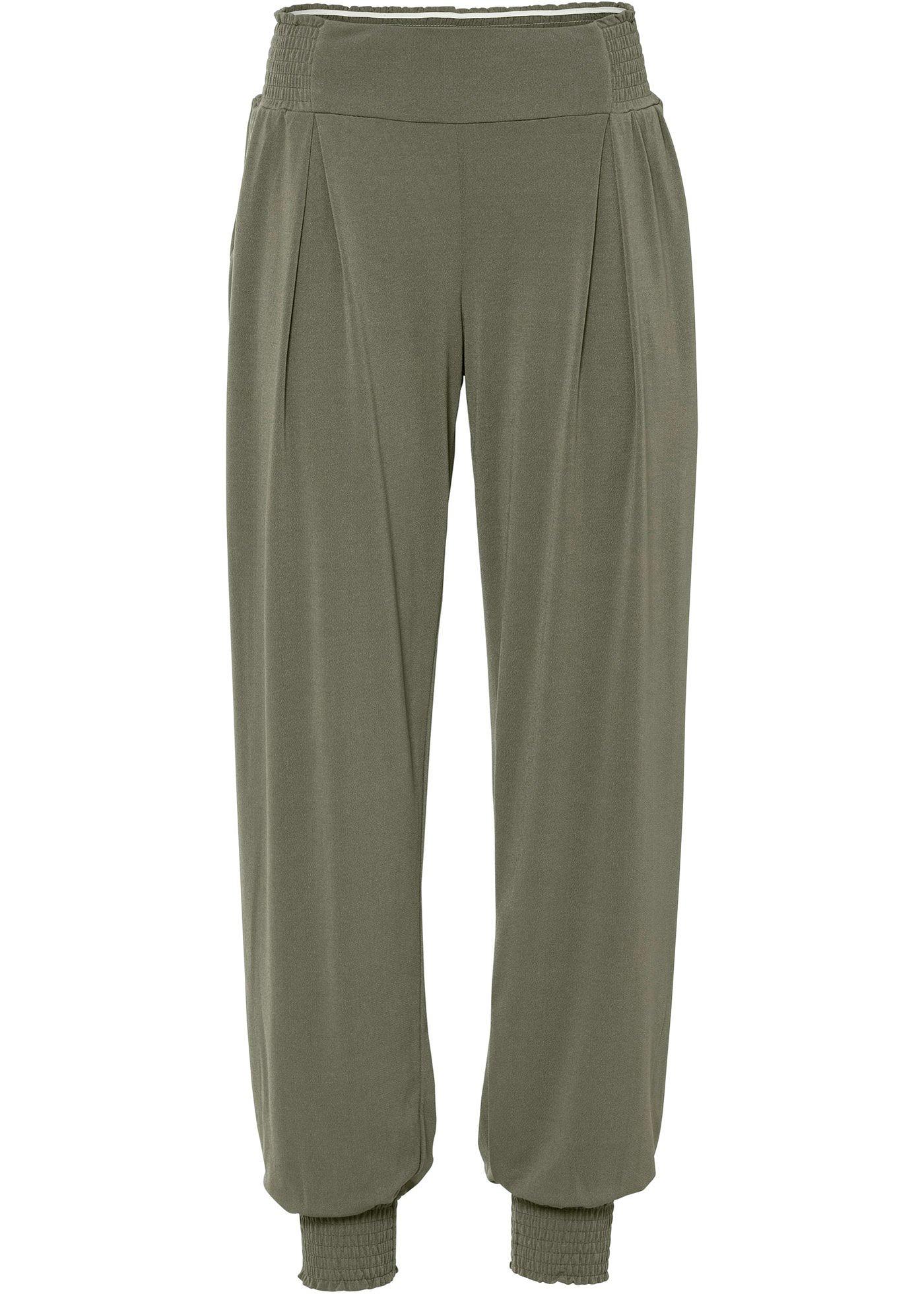 Pantalon à taille extensible, taille courte