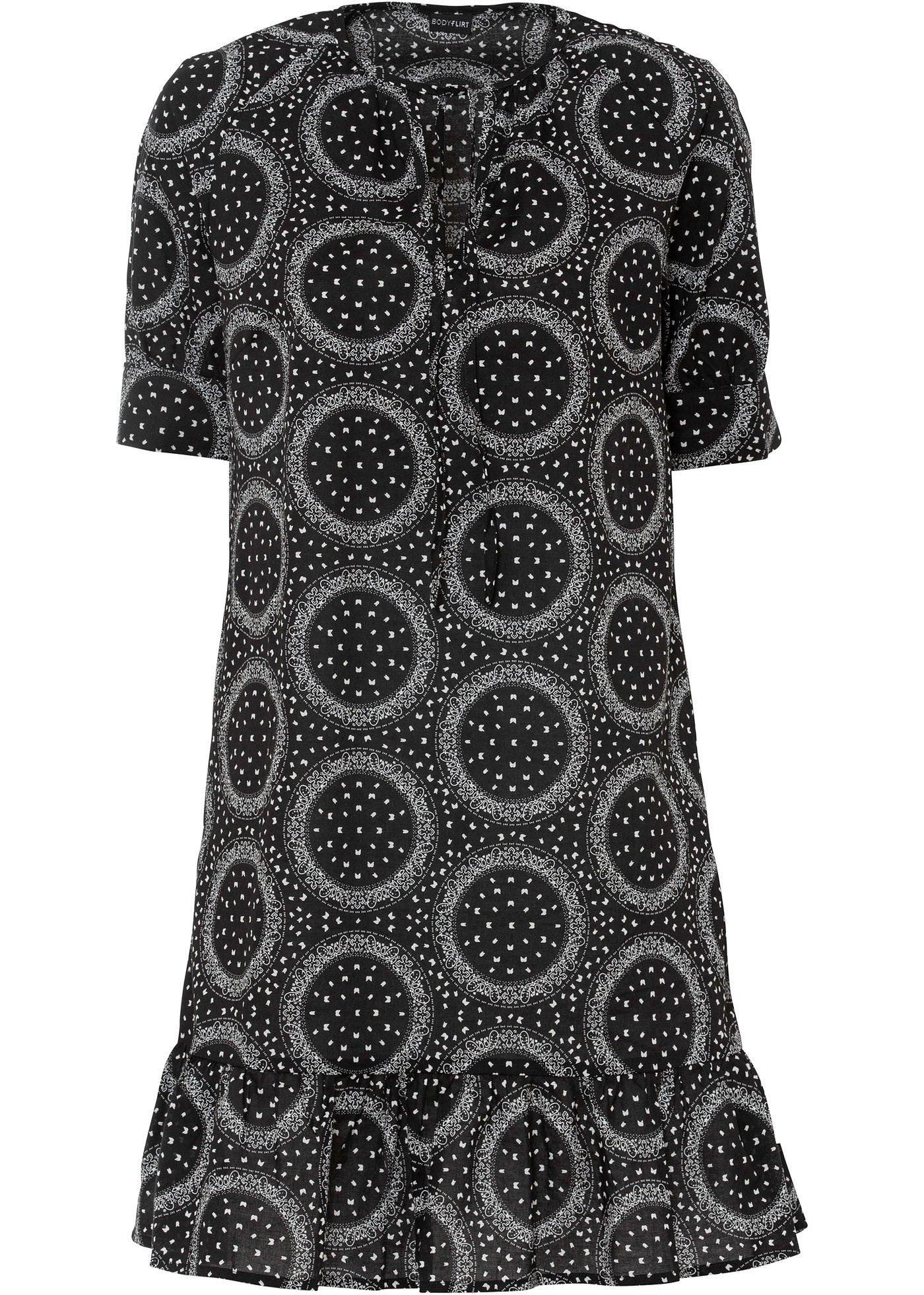 Robe avec lien à nouer