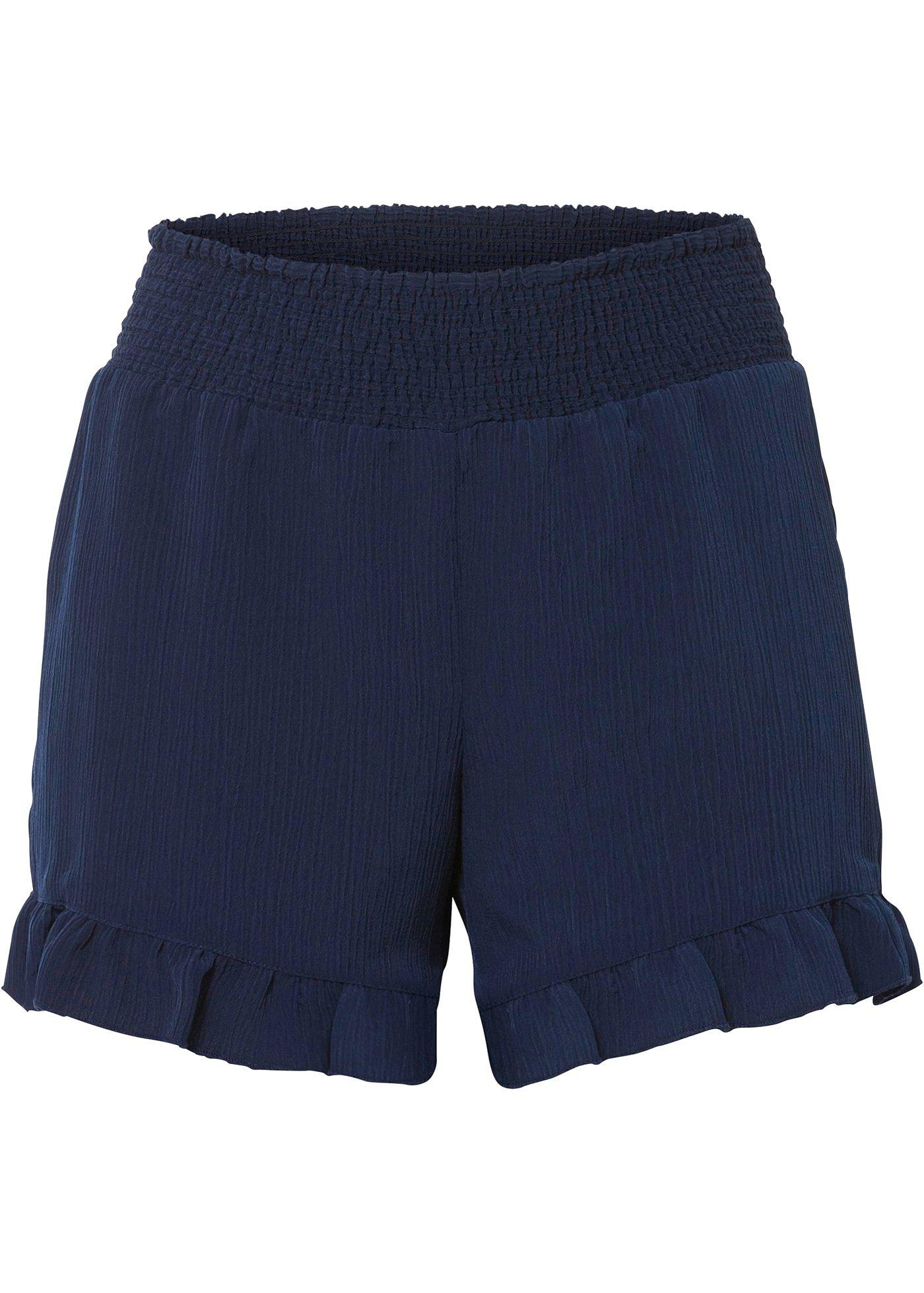 Short avec volant à la base