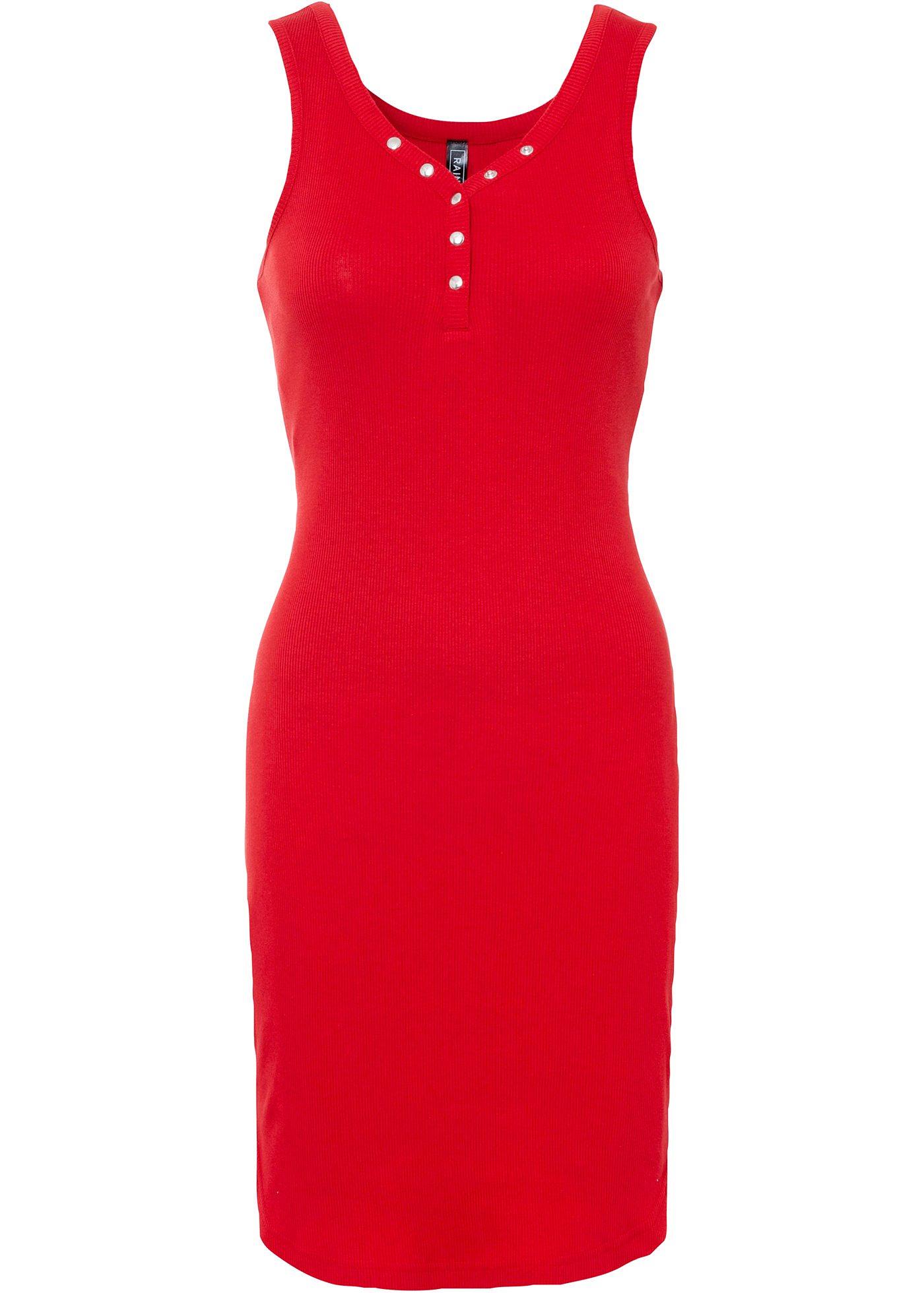 Robe côtelée avec boutons