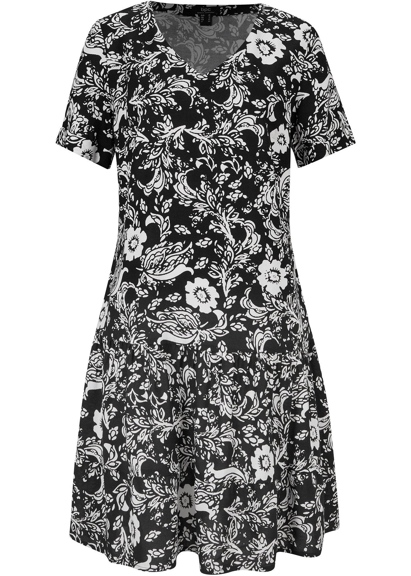 Robe tunique imprimée en LENZING™ ECOVERO™