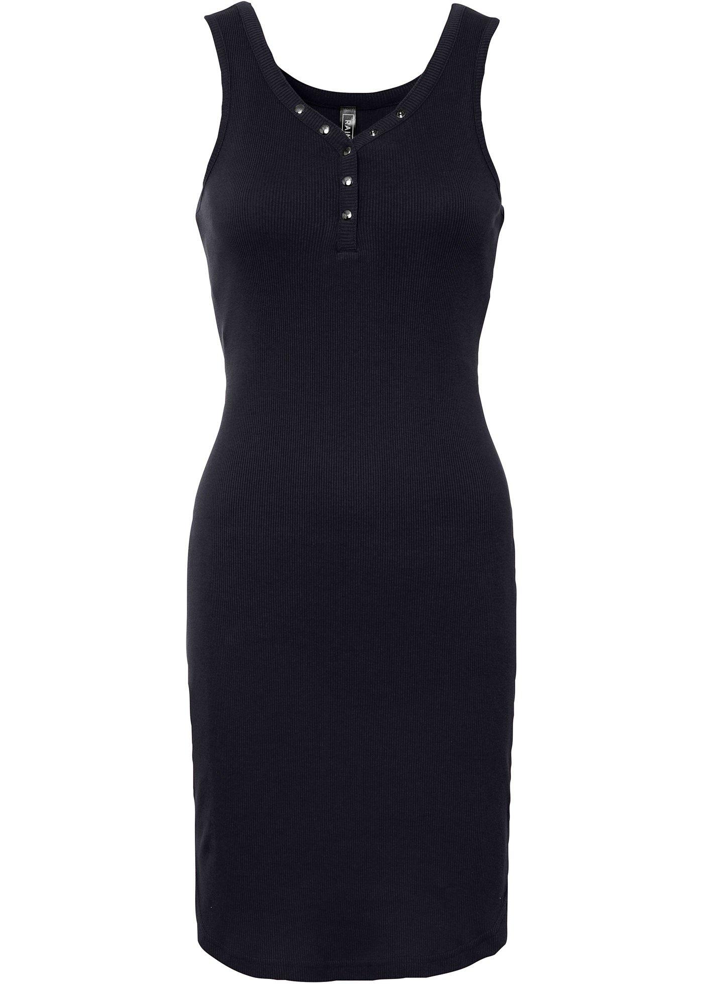 Robe côtelée avec boutons