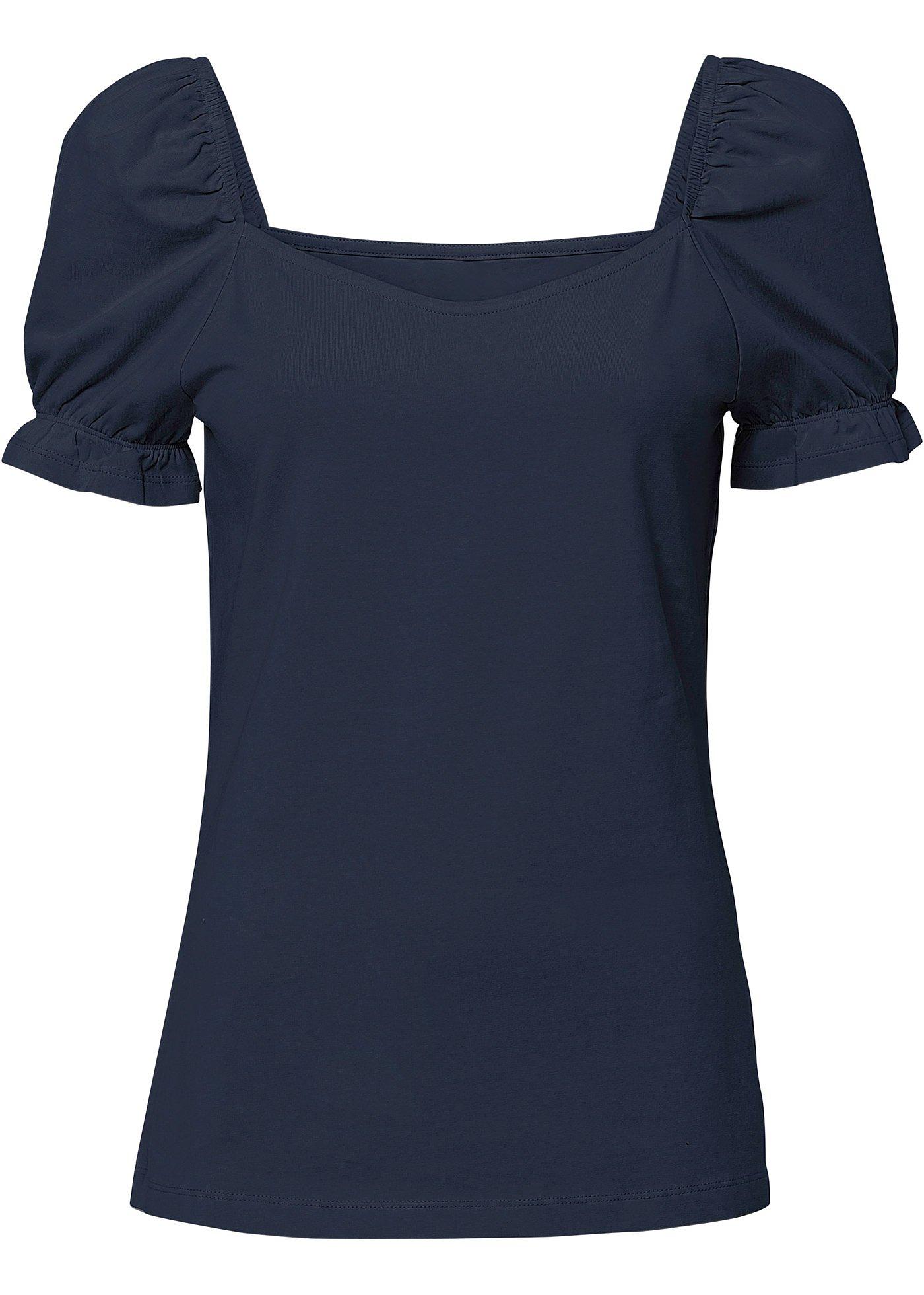 T-shirt à manches bouffantes