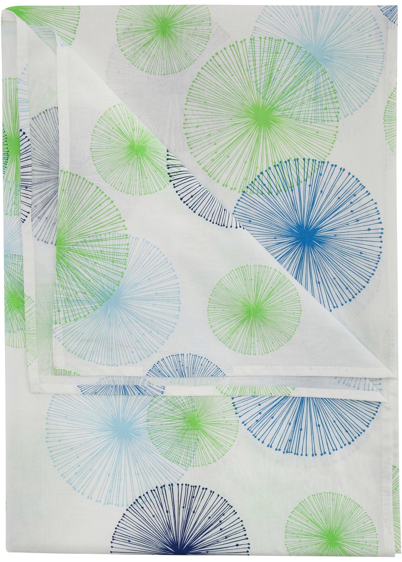 Couvre-lit avec ornements circulaires