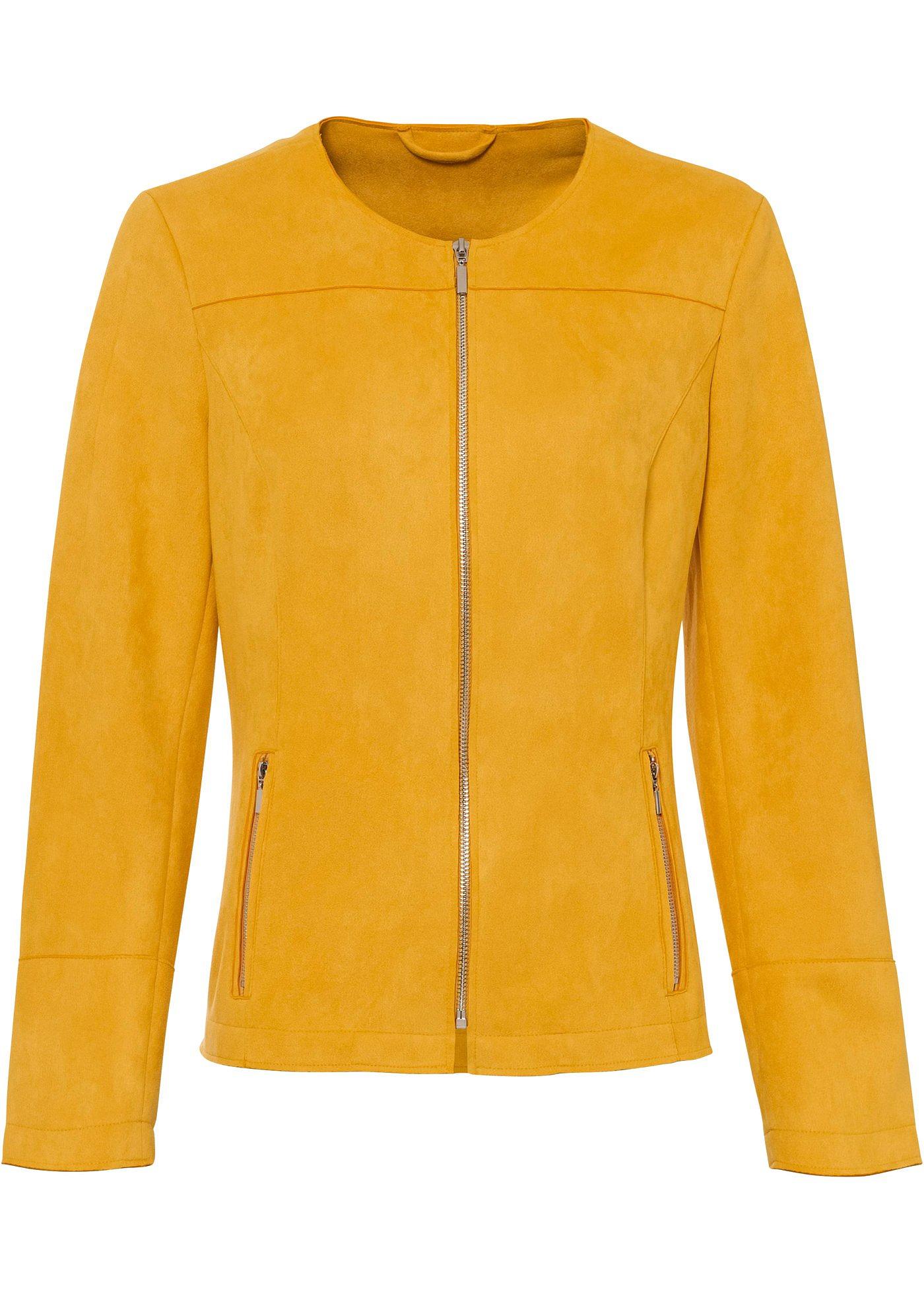 Blazer en synthétique imitation daim