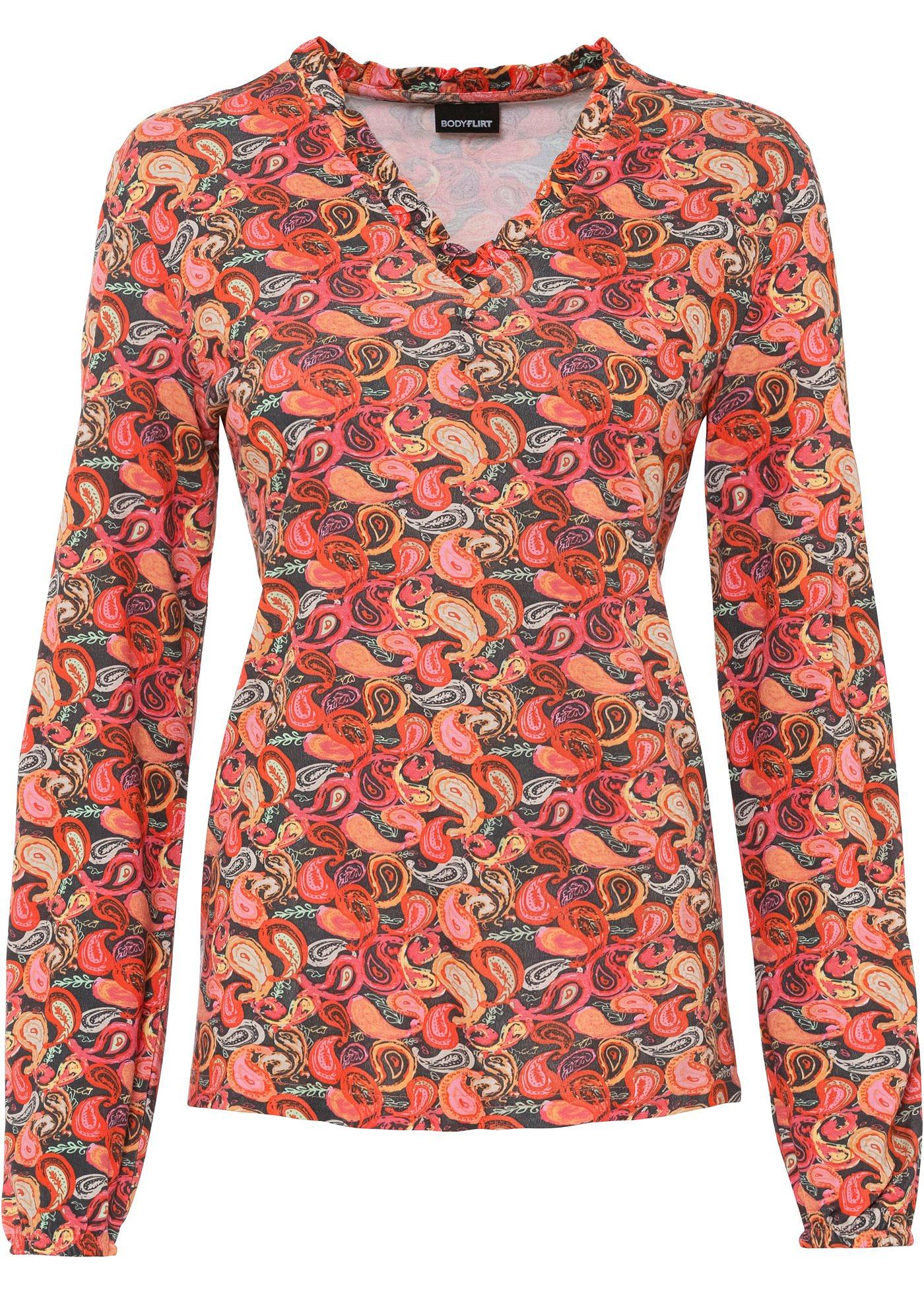 T-shirt manches longues imprimé