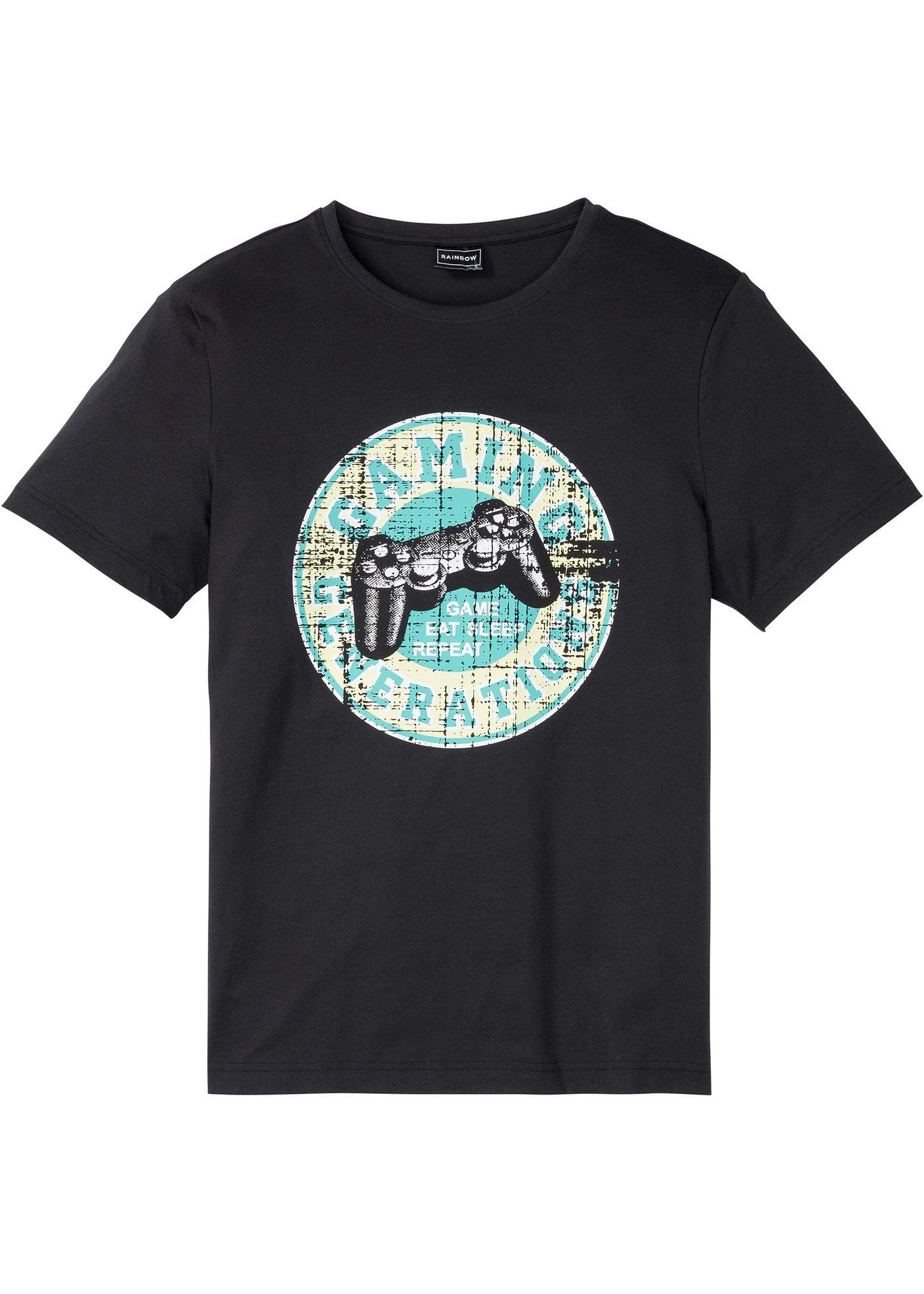 T-shirt en coton bio, Slim Fit