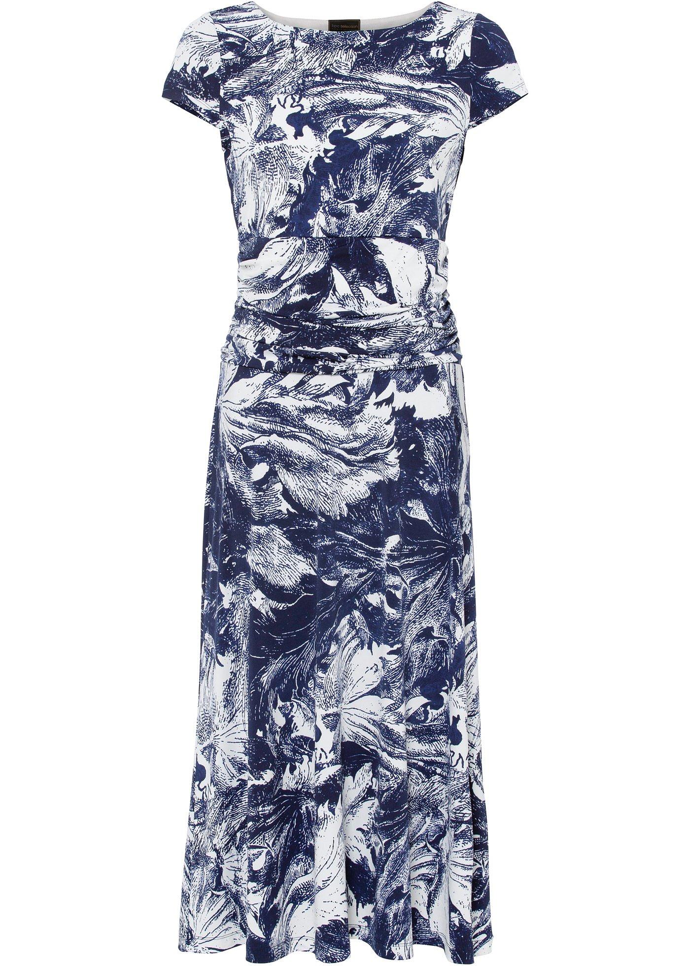 Robe en jersey à imprimé