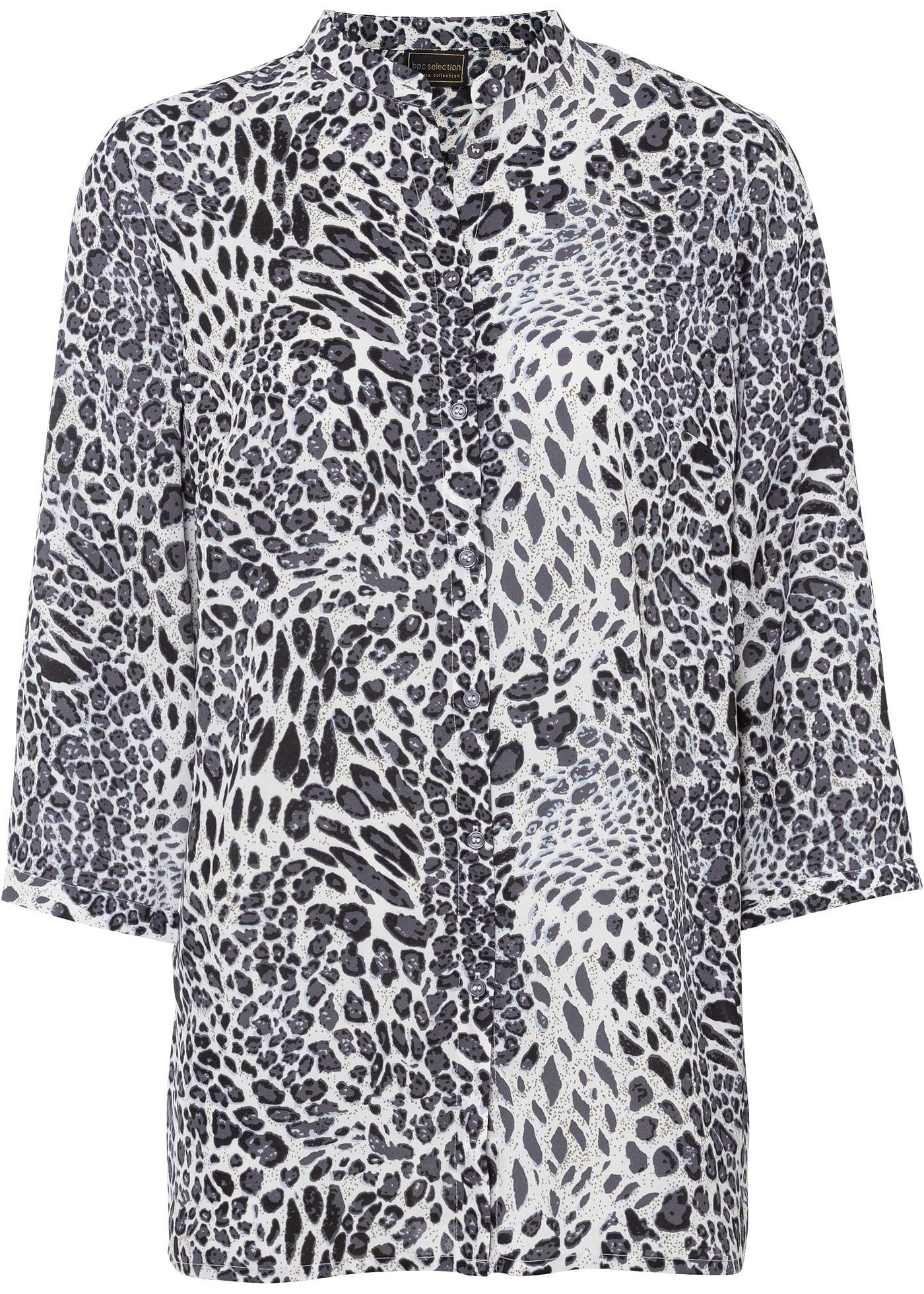 Chemisier à col montant