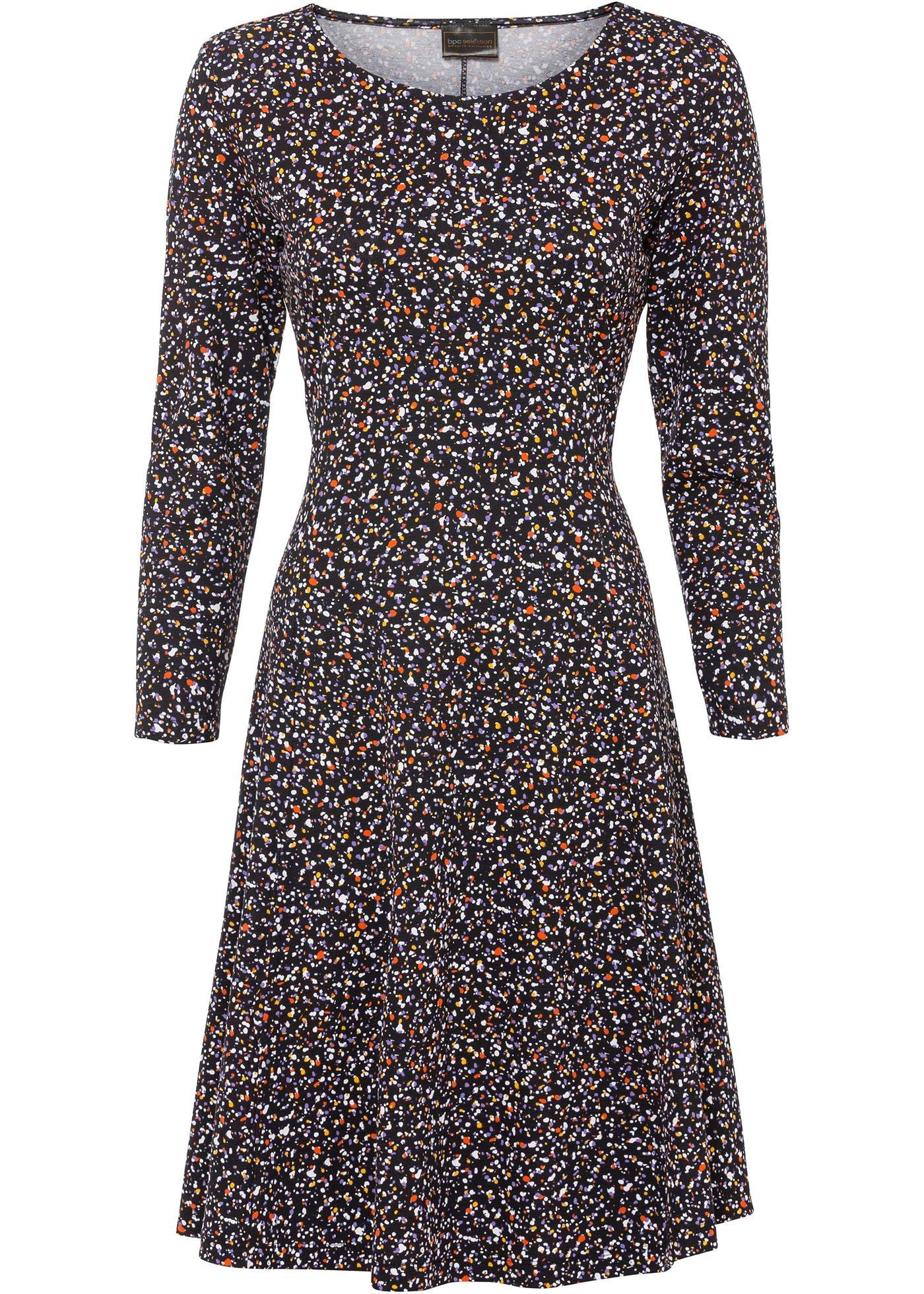 Robe en jersey imprimée