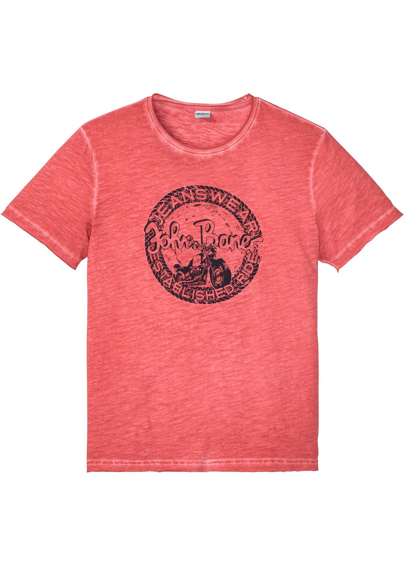 T-shirt aspect délavé