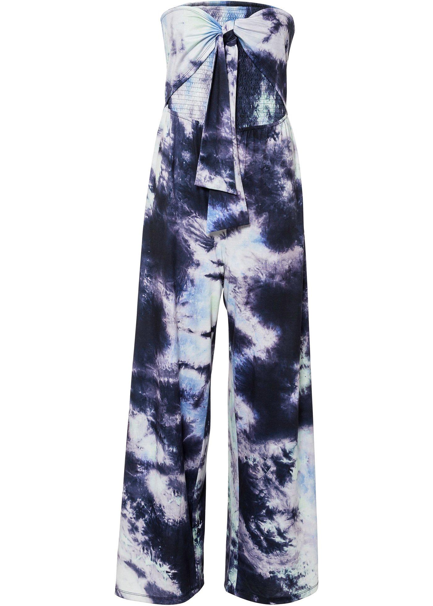 Combi pantalon bustier batik