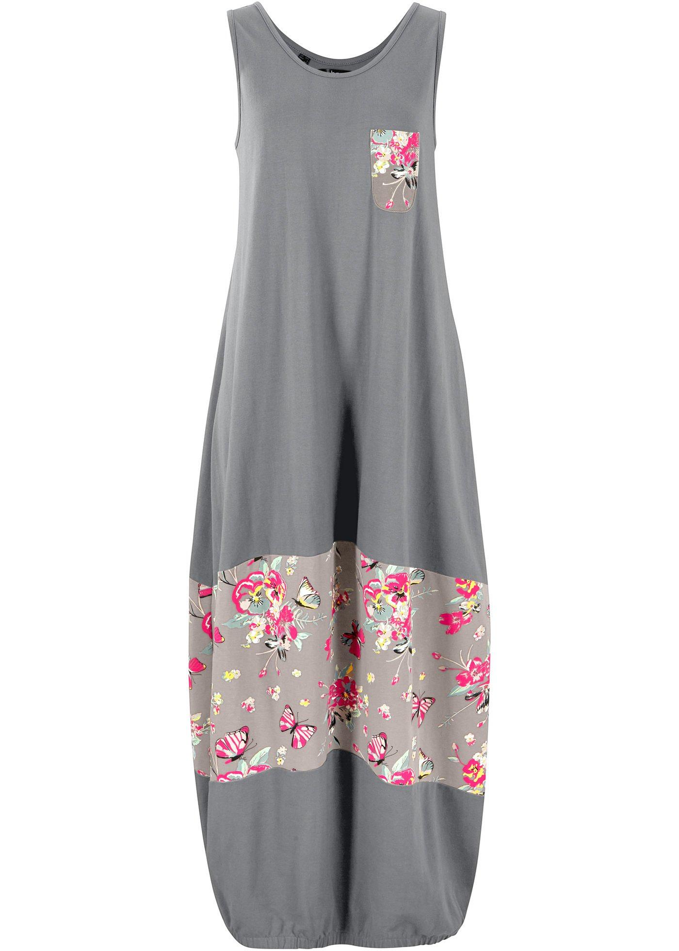 Robe en coton de forme ovoïde