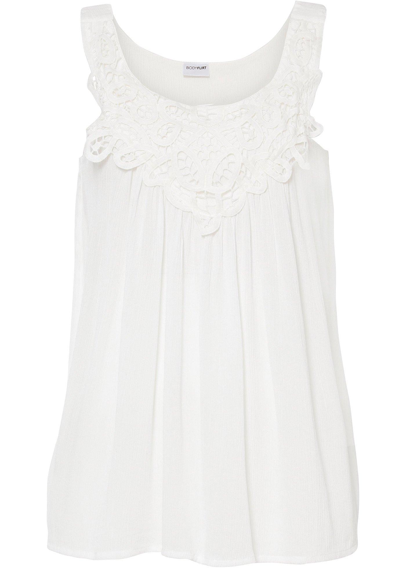 Top-blouse à dentelle