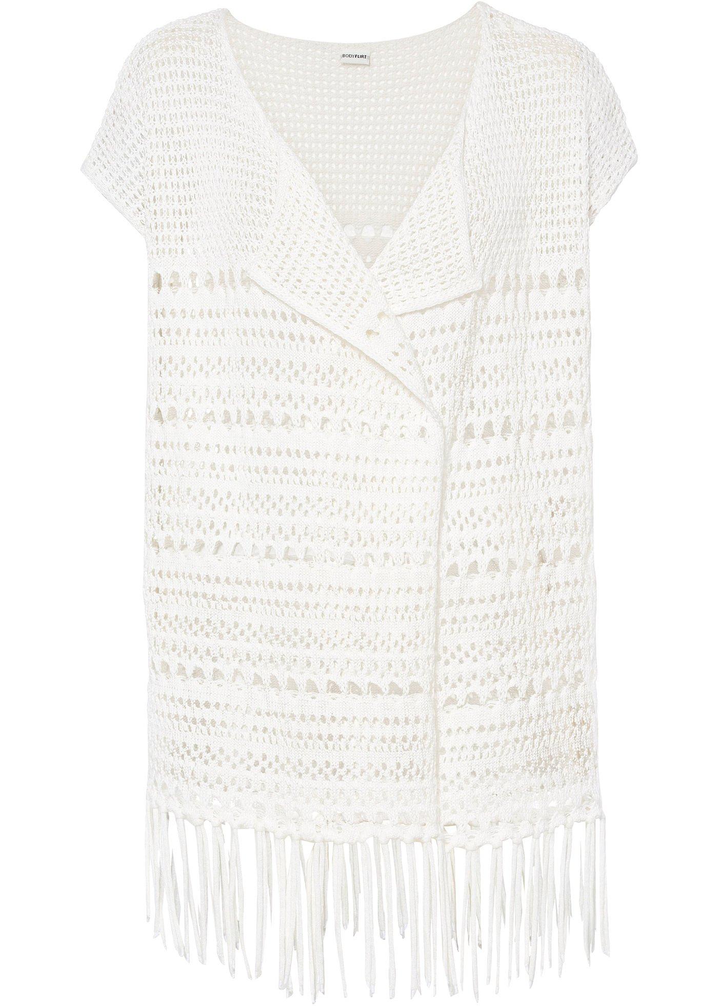 Gilet sans manches en maille