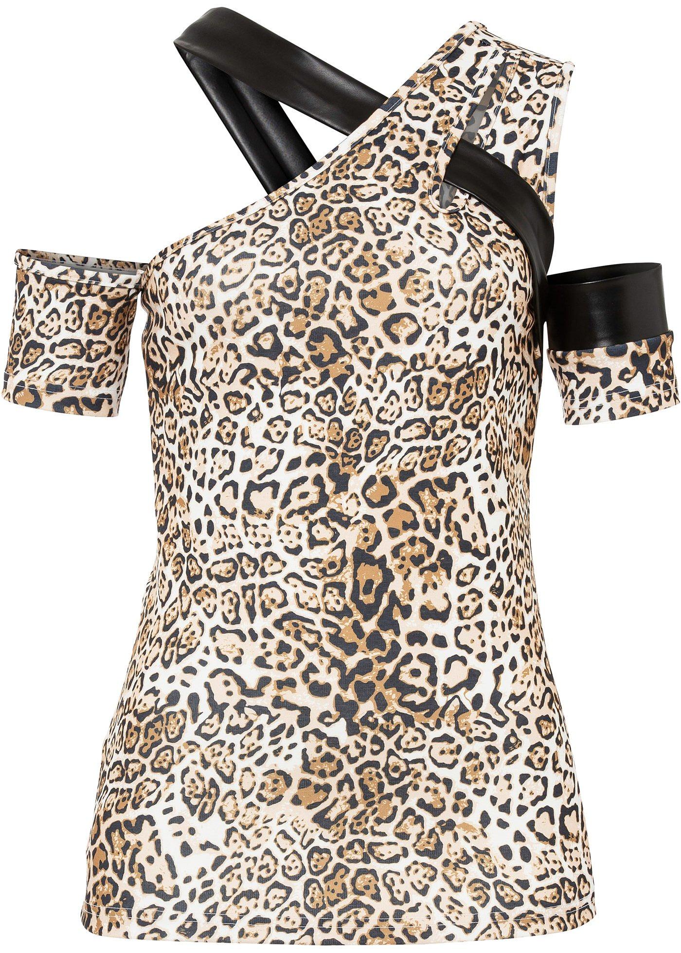 T-shirt épaules dénudées