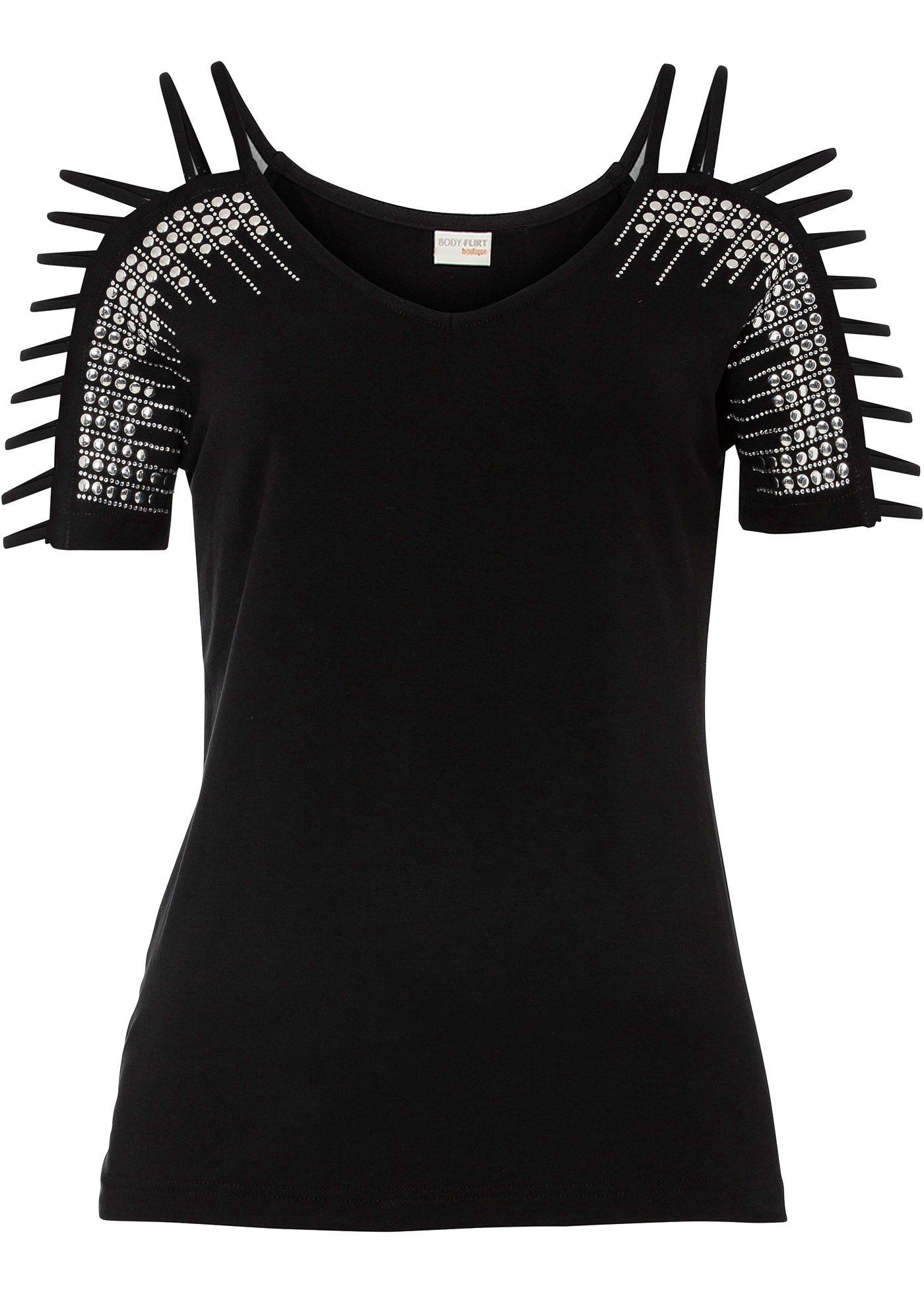 T-shirt avec strass