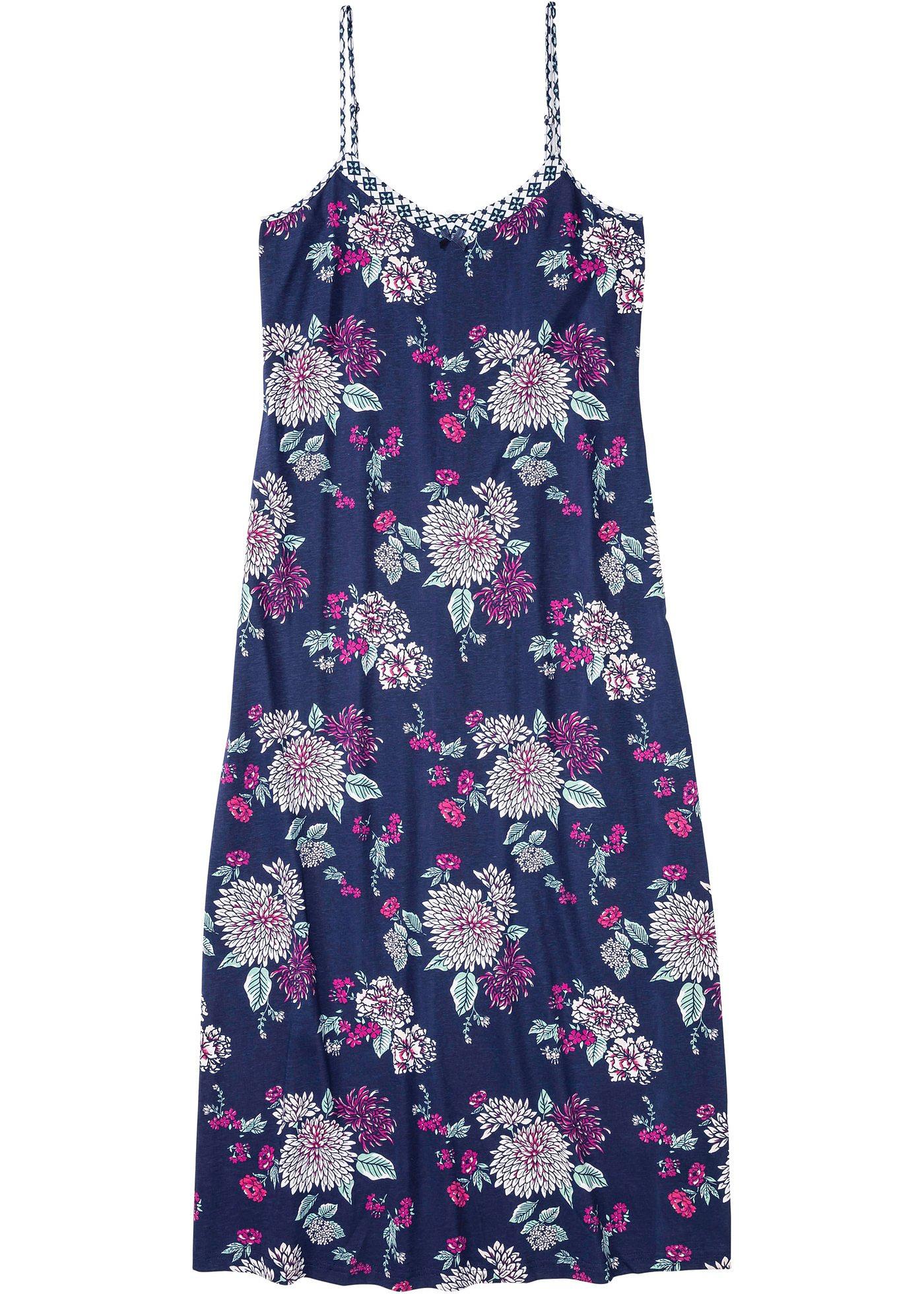 Nuisette à bretelles spaghetti en coton bio