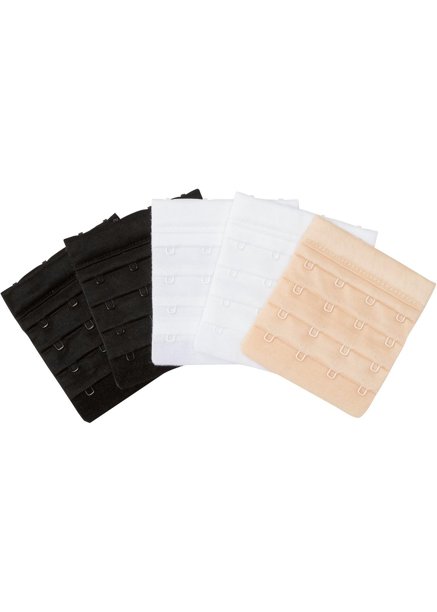 Lot de 4 extensions de soutien-gorge agrafage 4 crochets